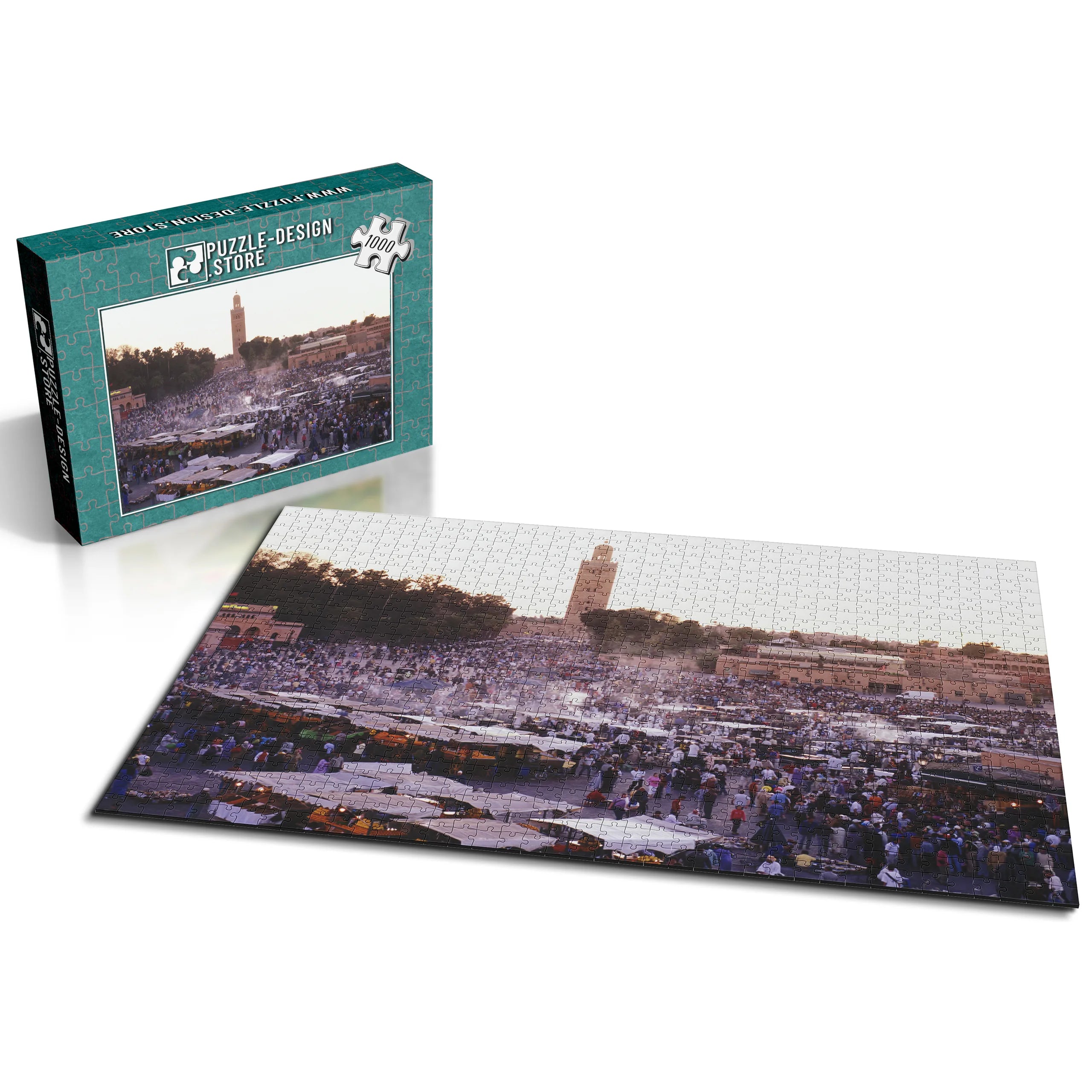 Marrakesch Markttreiben Abend