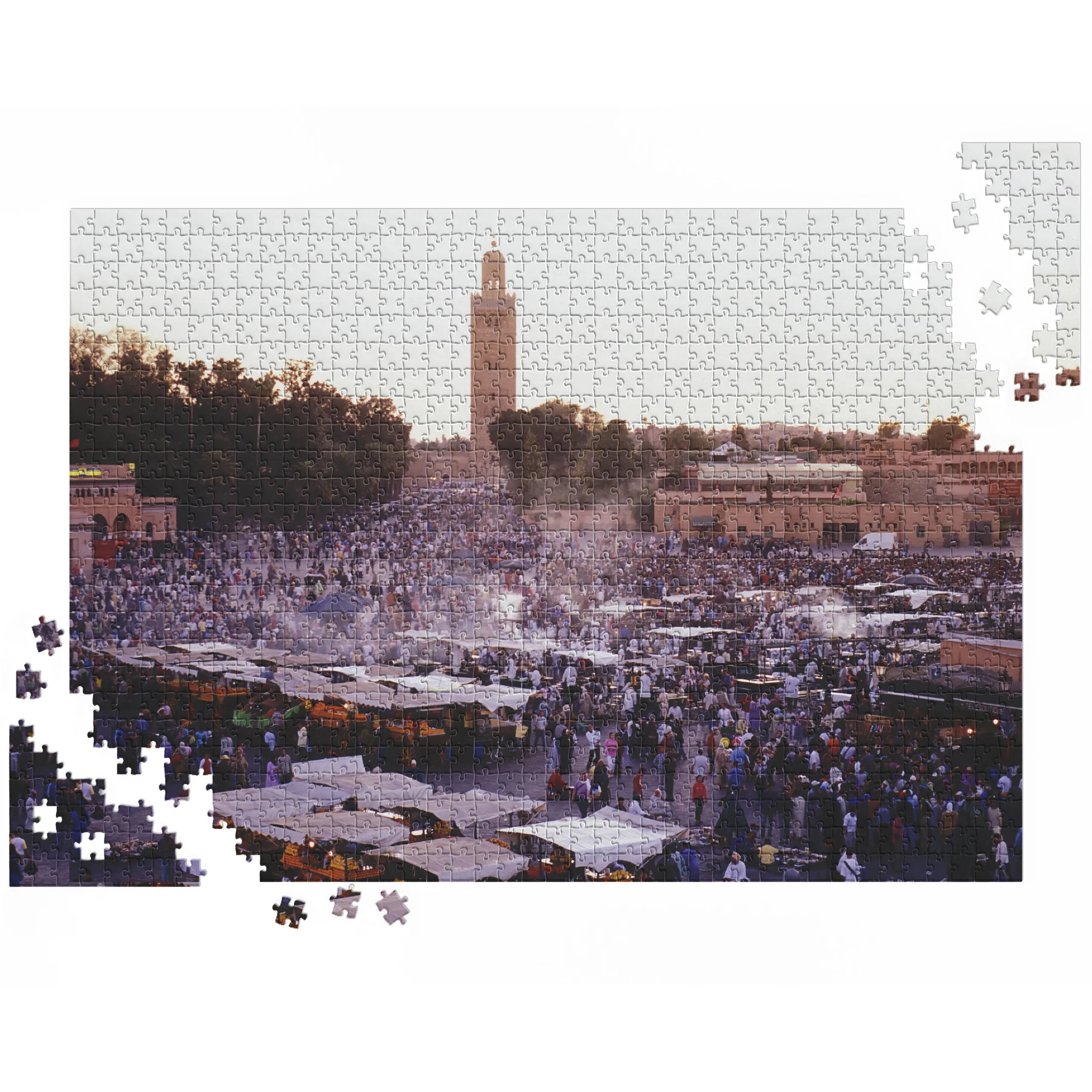 Marrakesch Markttreiben Abend