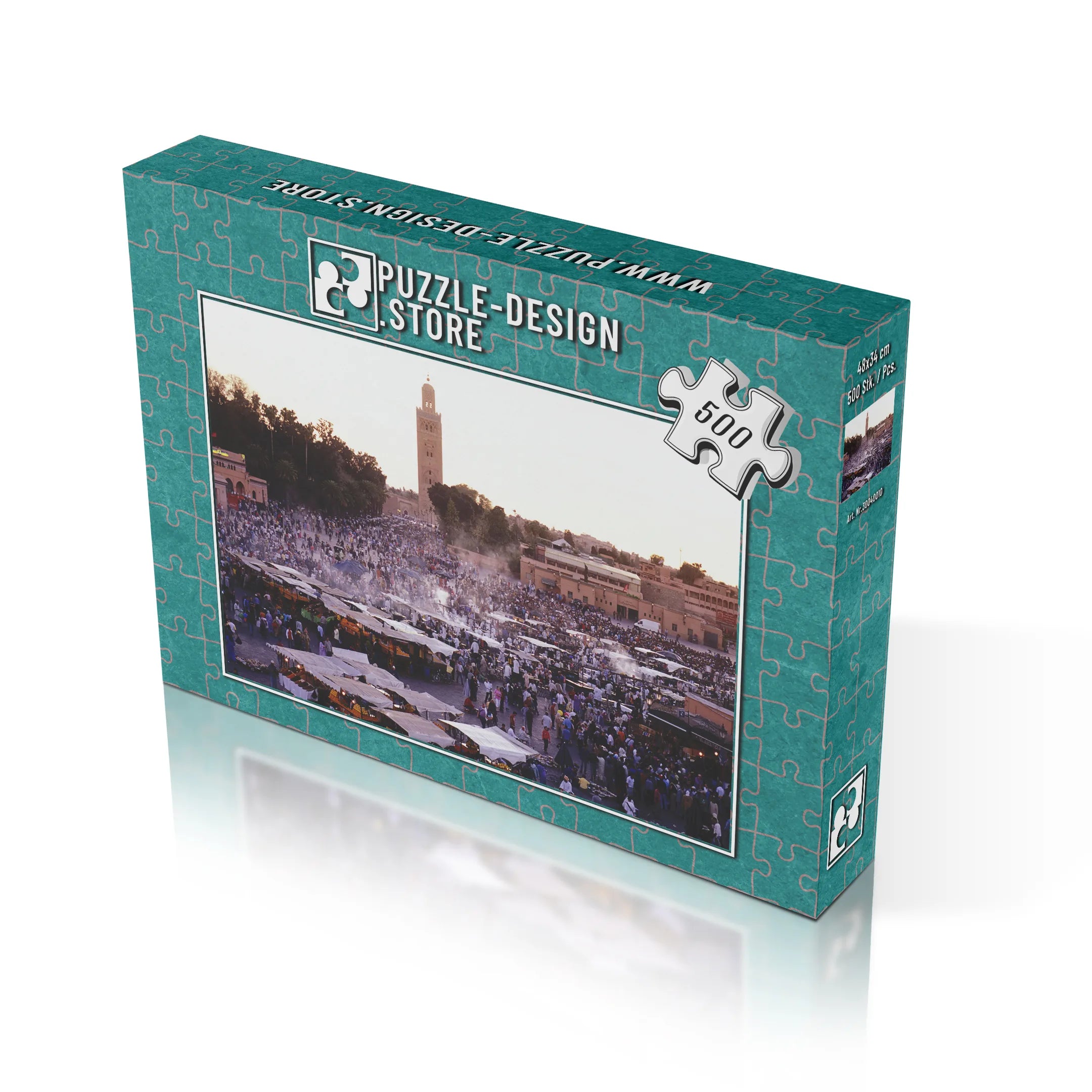 Marrakesch Markttreiben Abend