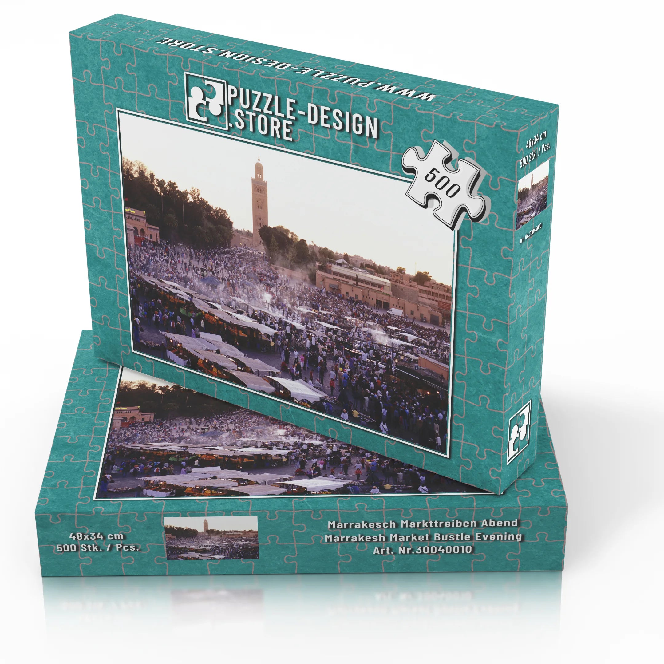 Marrakesch Markttreiben Abend