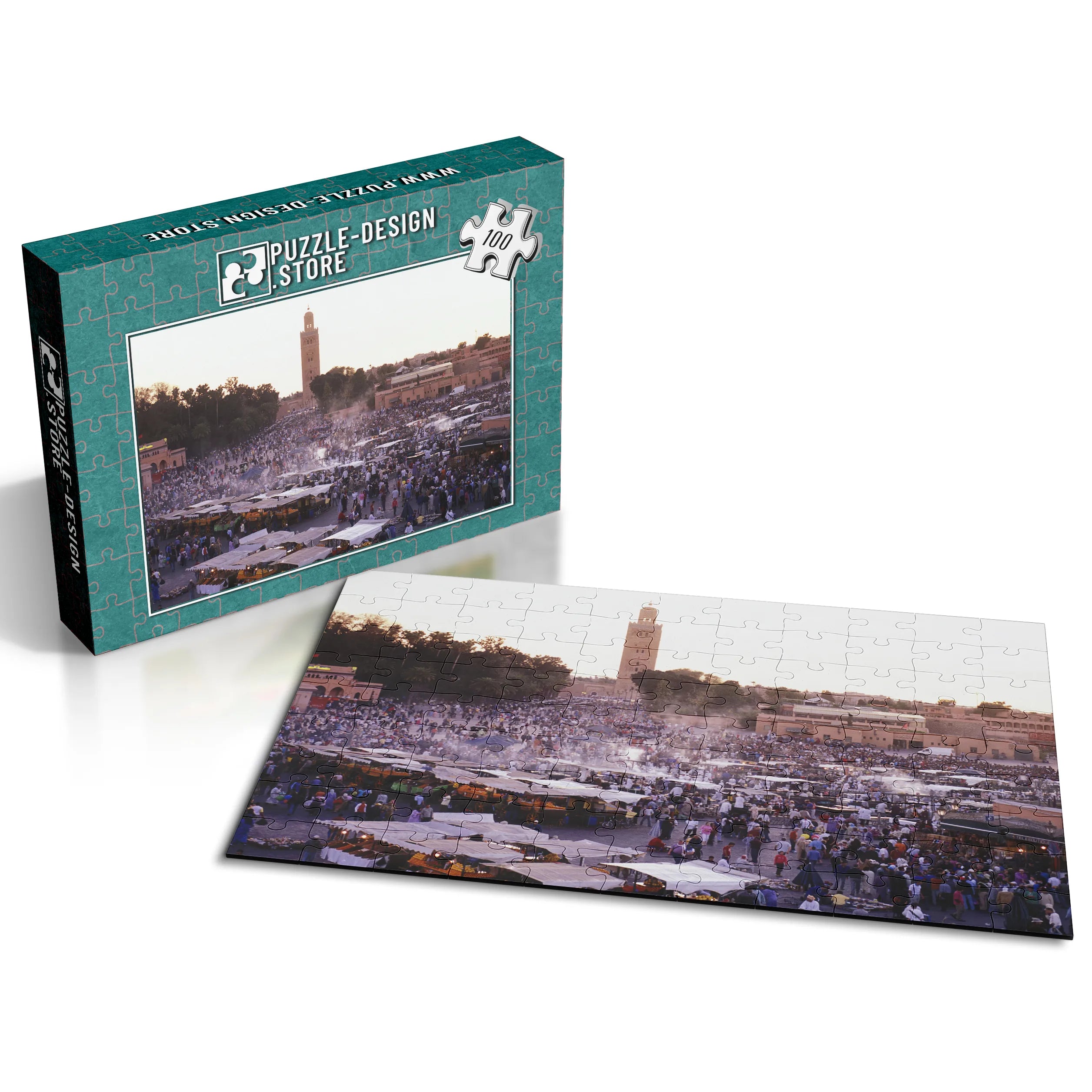 Marrakesch Markttreiben Abend