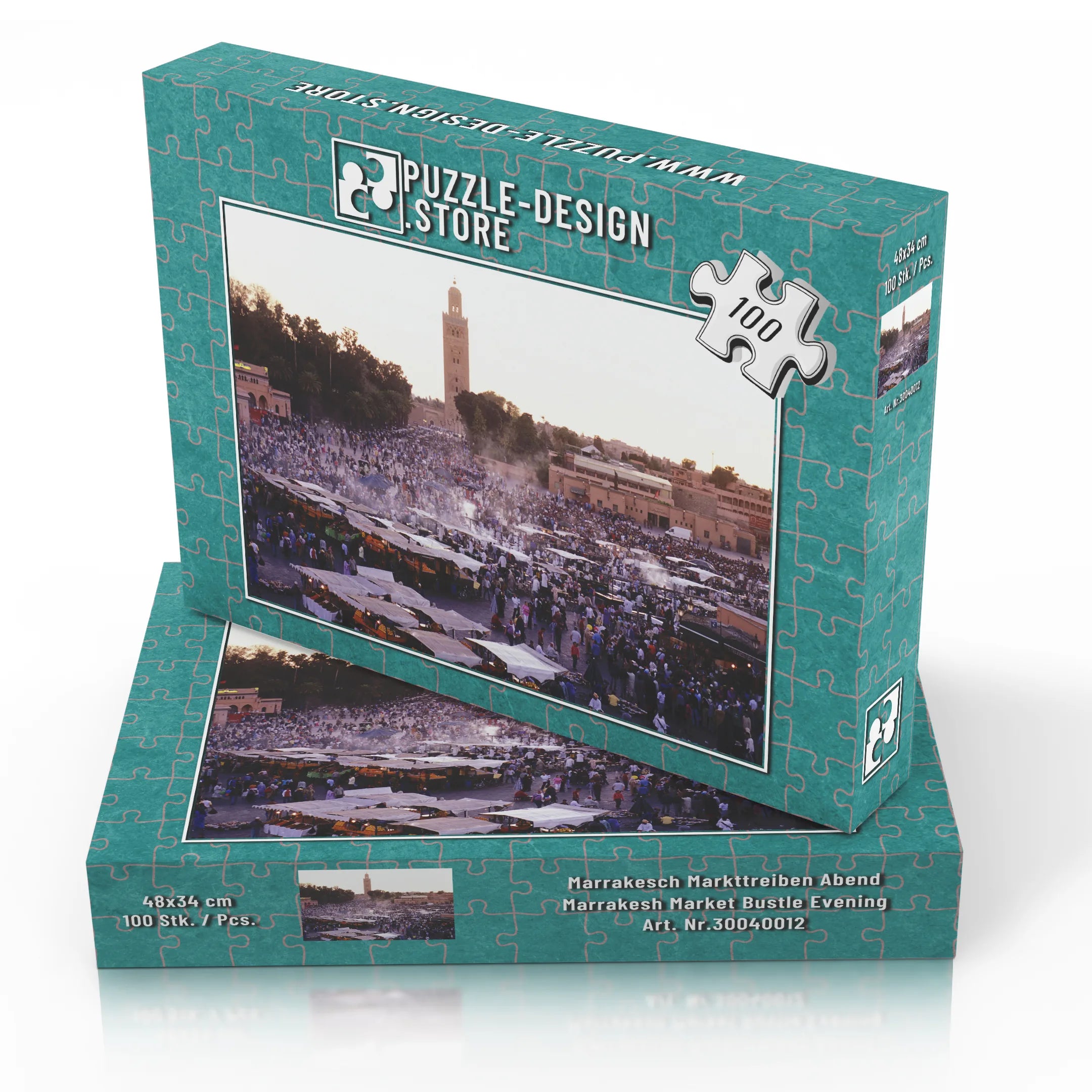 Marrakesch Markttreiben Abend