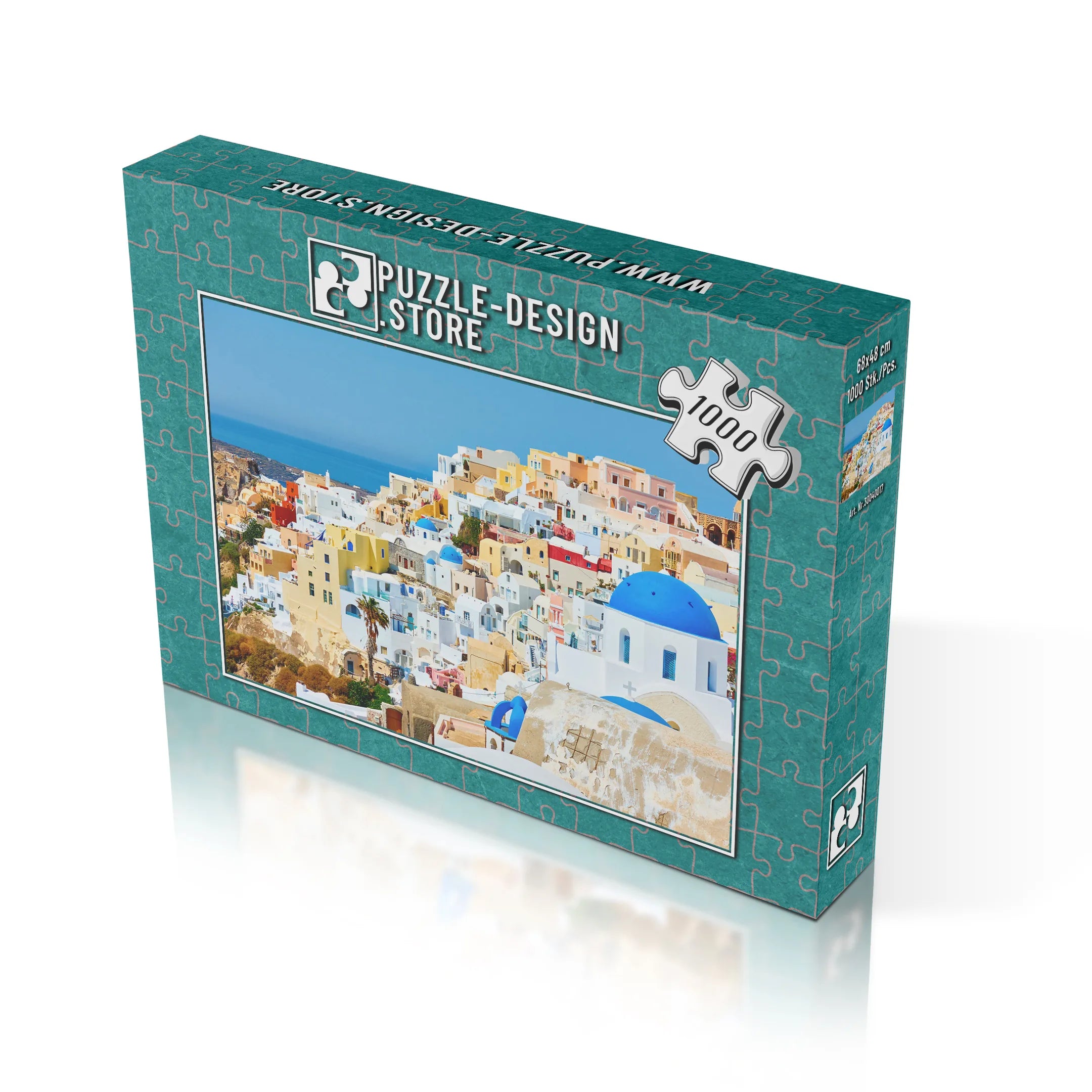 Santorini Farbenpracht Meerblick