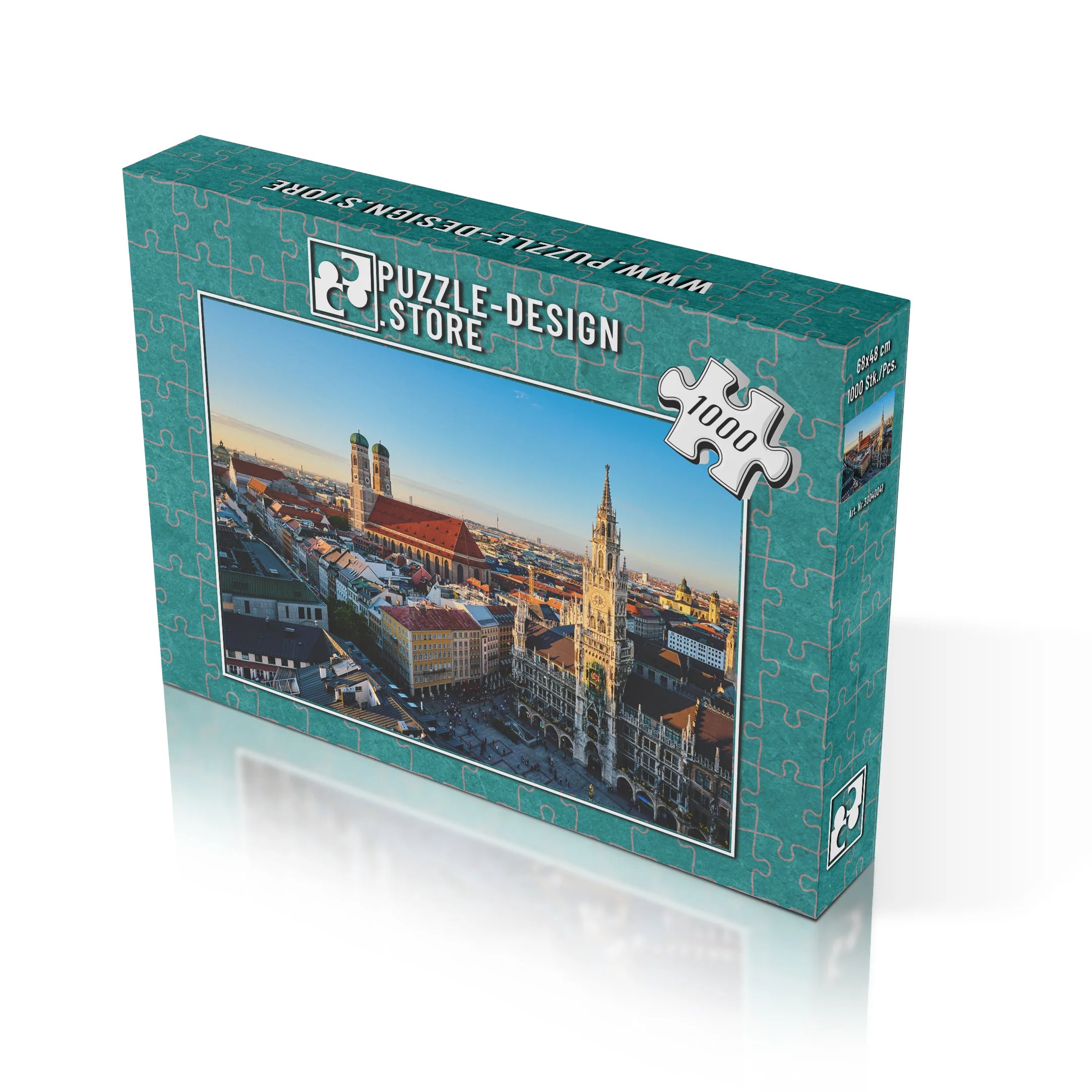 München Marienplatz Panorama