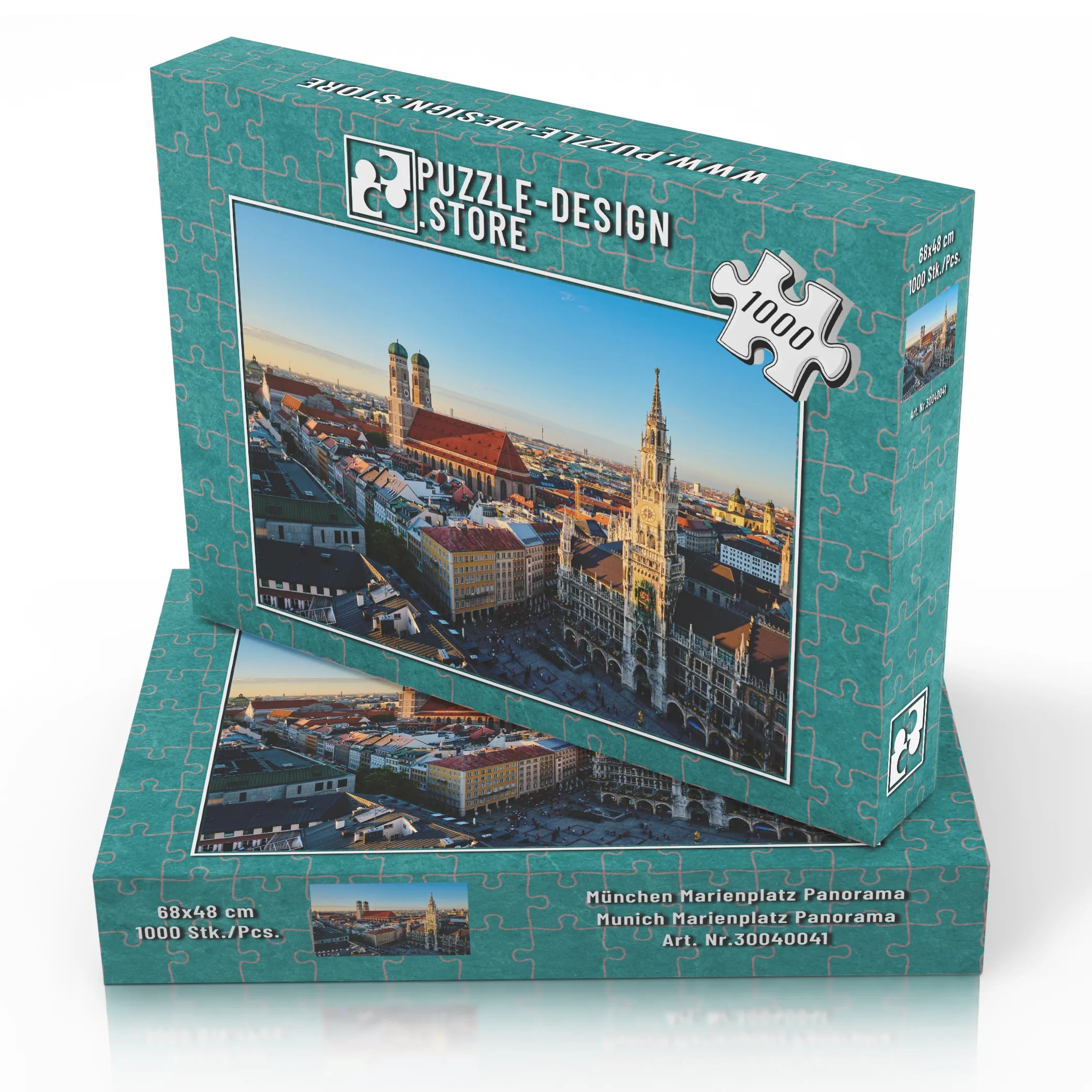 München Marienplatz Panorama