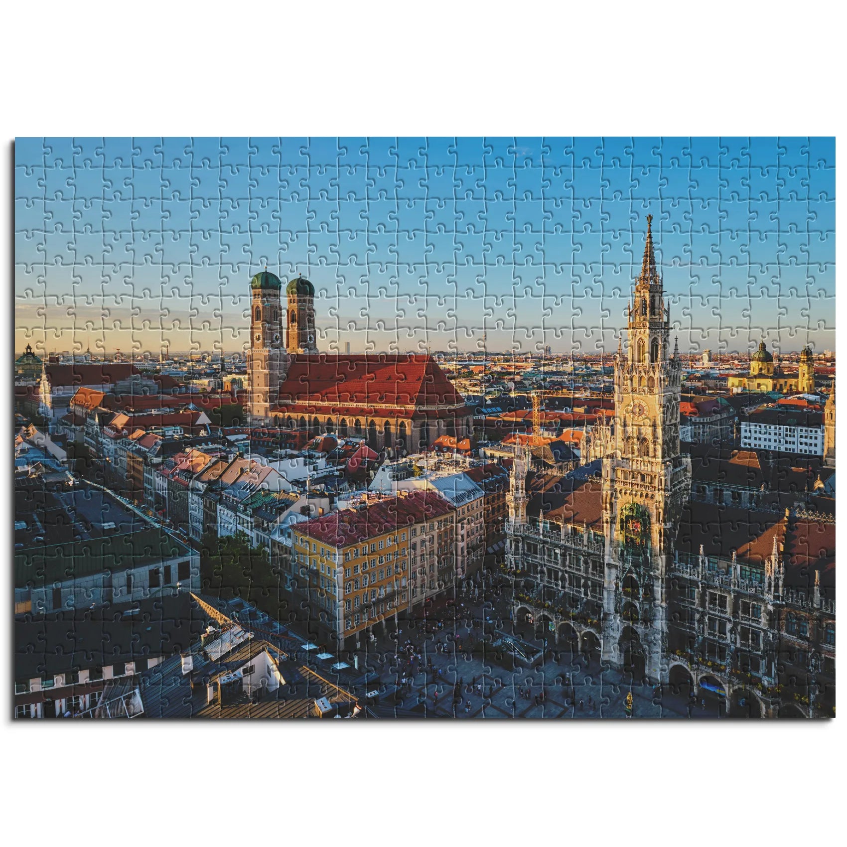 München Marienplatz Panorama