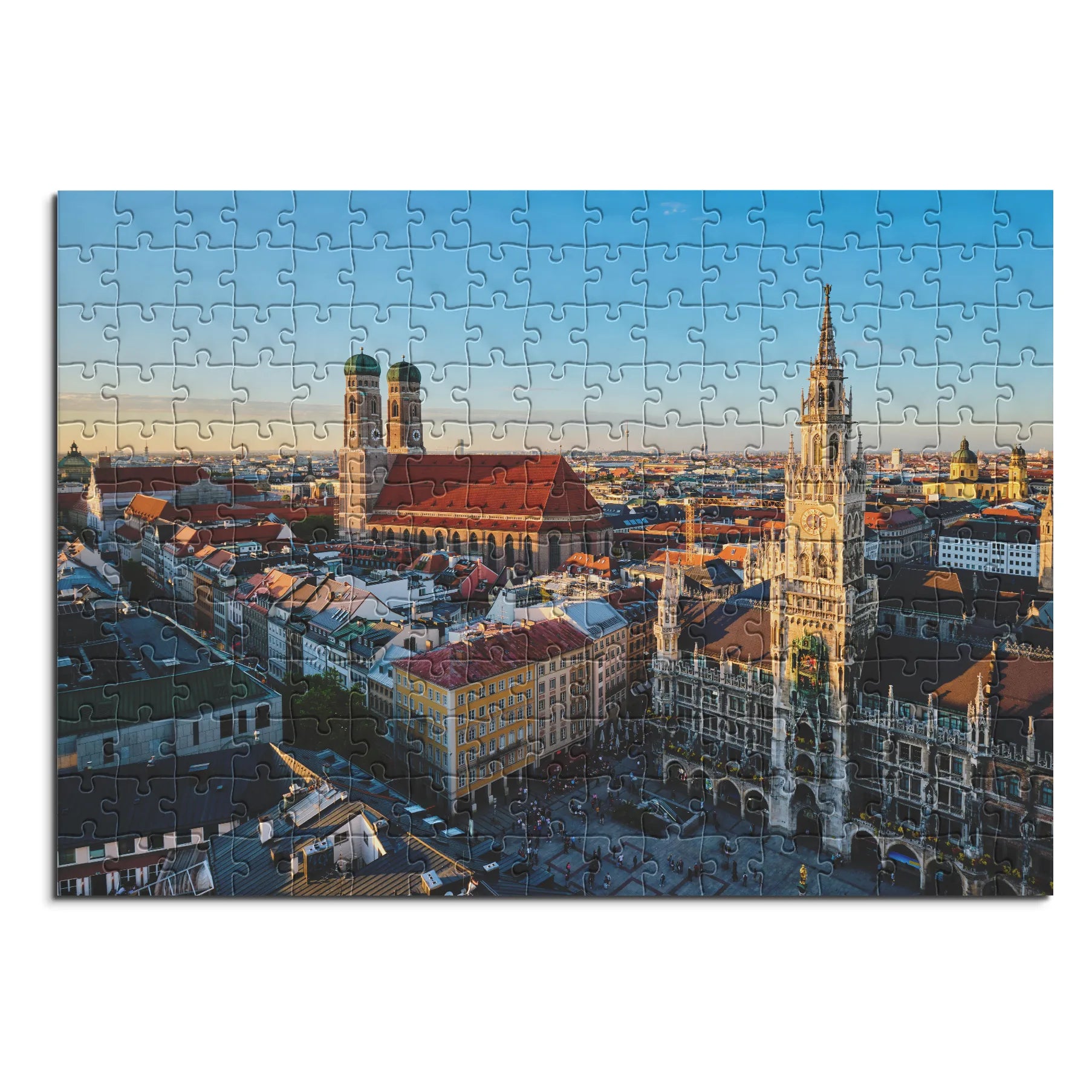München Marienplatz Panorama