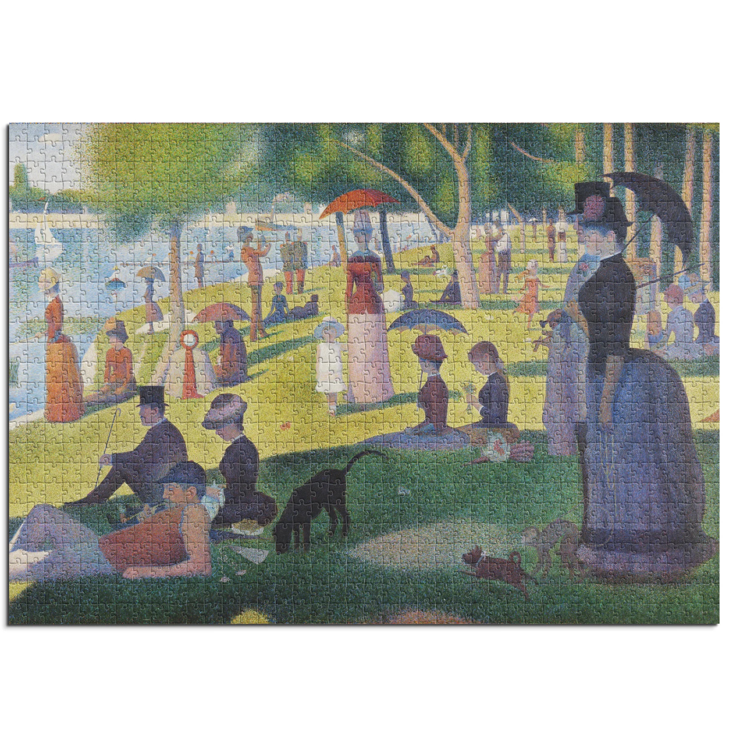 Georges Seurat / Ein Sonntagnachmittag auf der Insel La Grande Jatte