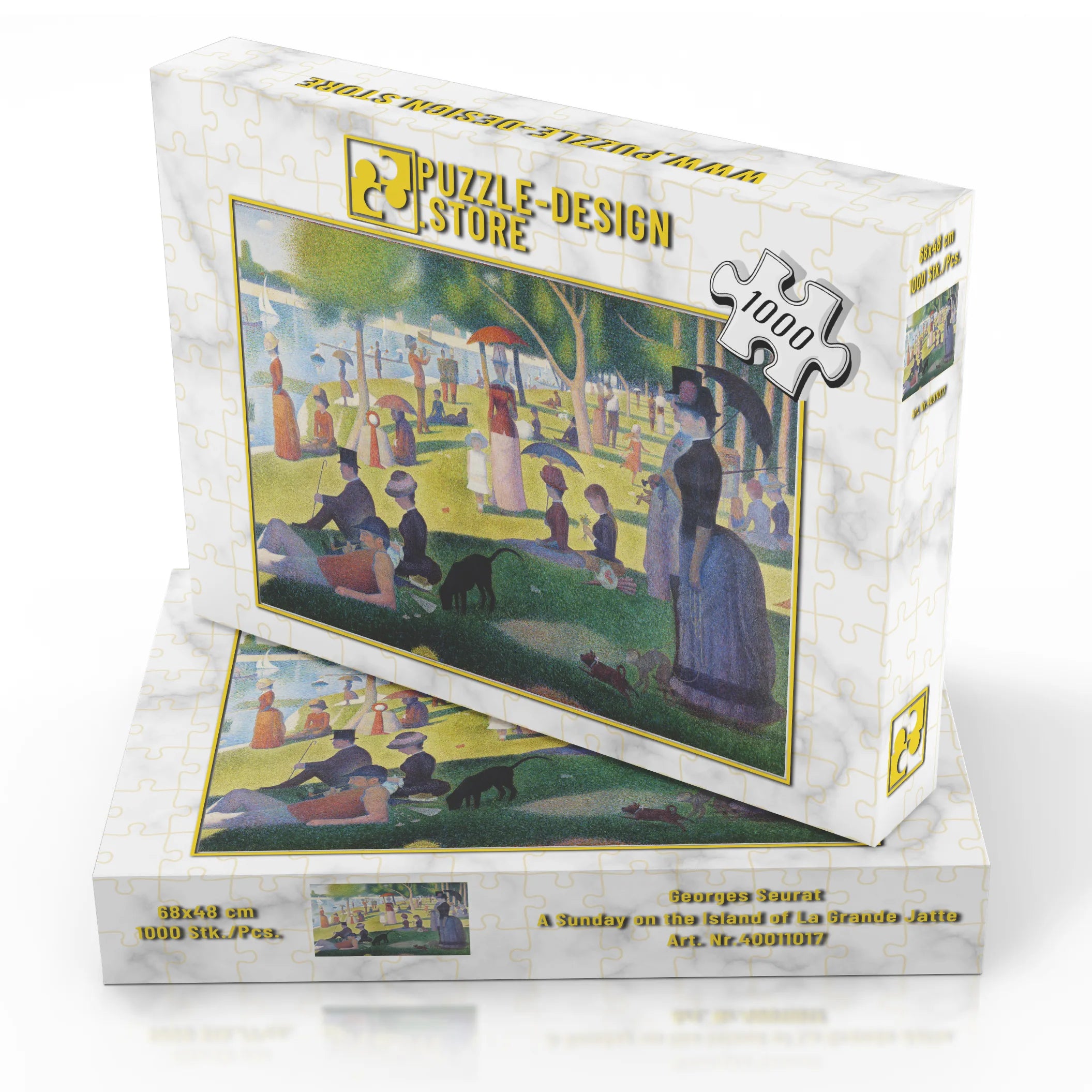 Georges Seurat / Un dimanche après-midi à l'île de la Grande Jatte