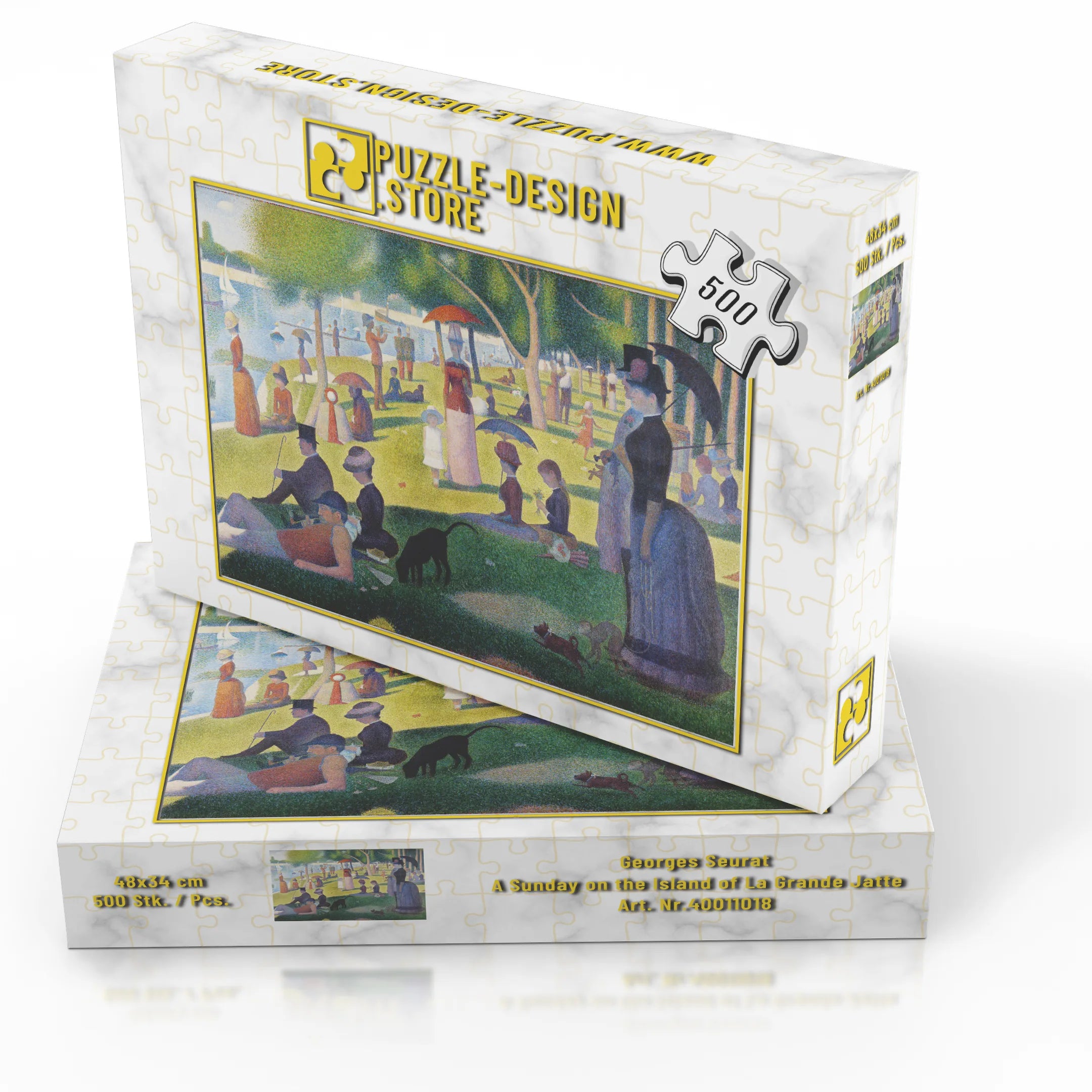 Georges Seurat / Ein Sonntagnachmittag auf der Insel La Grande Jatte