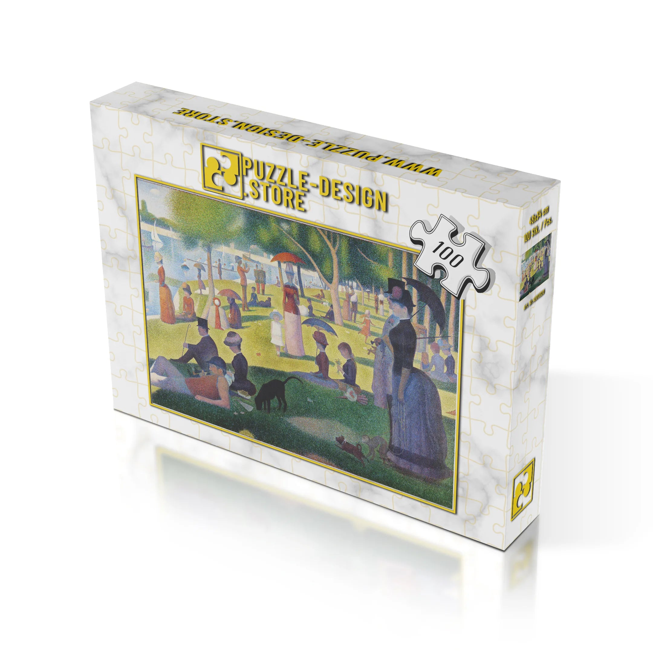 Georges Seurat / Ein Sonntagnachmittag auf der Insel La Grande Jatte