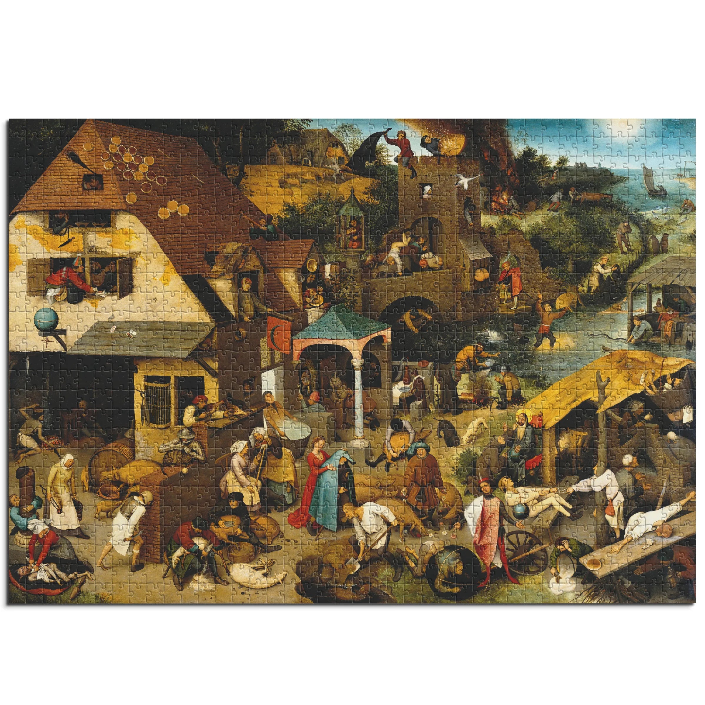 Pieter Bruegel / Niederländische Sprichwörter