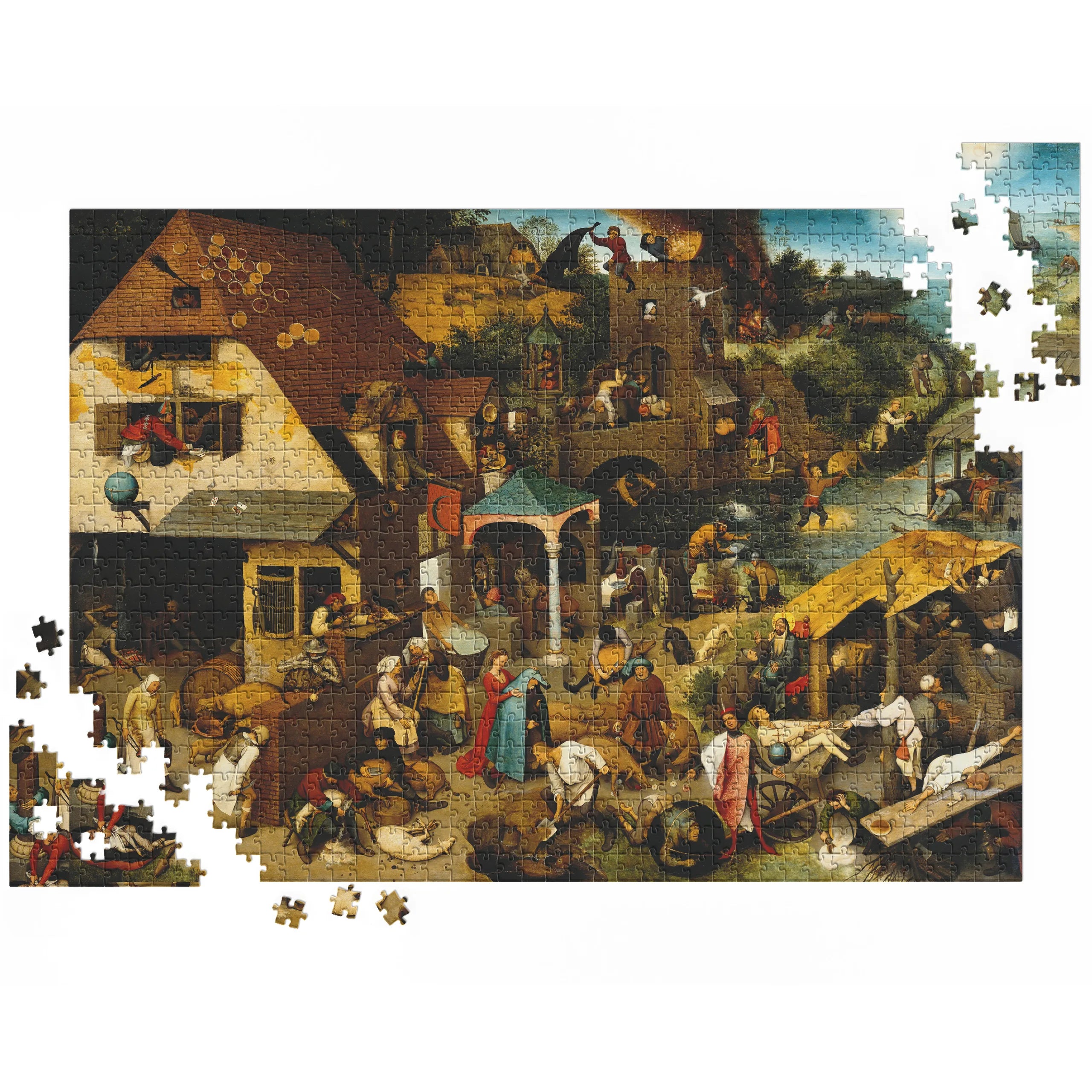 Pieter Bruegel / Proverbes néerlandais