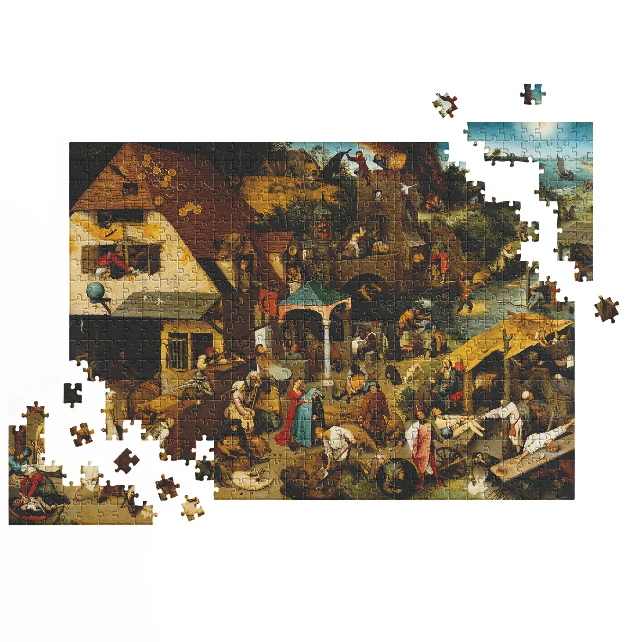 Pieter Bruegel / Niederländische Sprichwörter