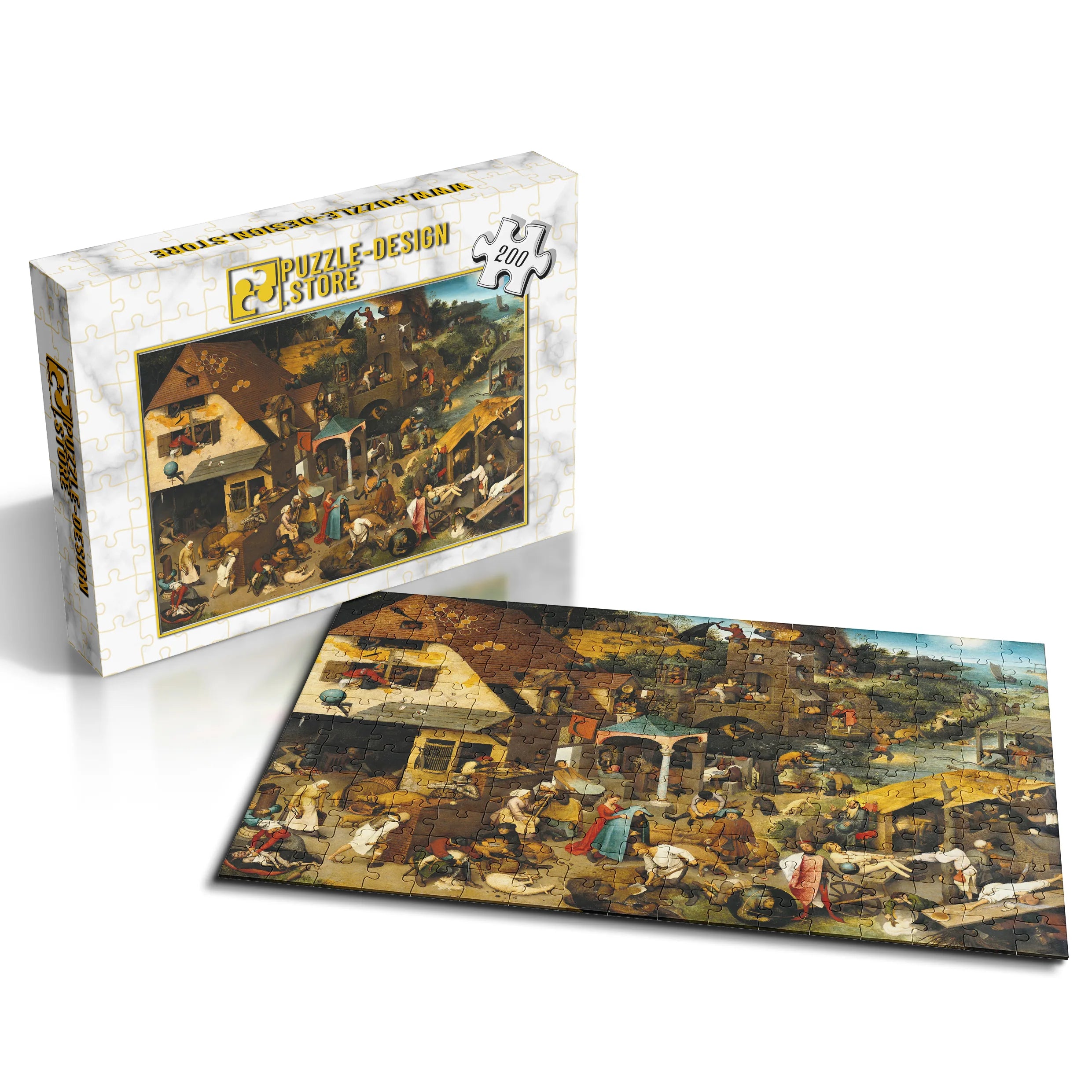 Pieter Bruegel / Niederländische Sprichwörter