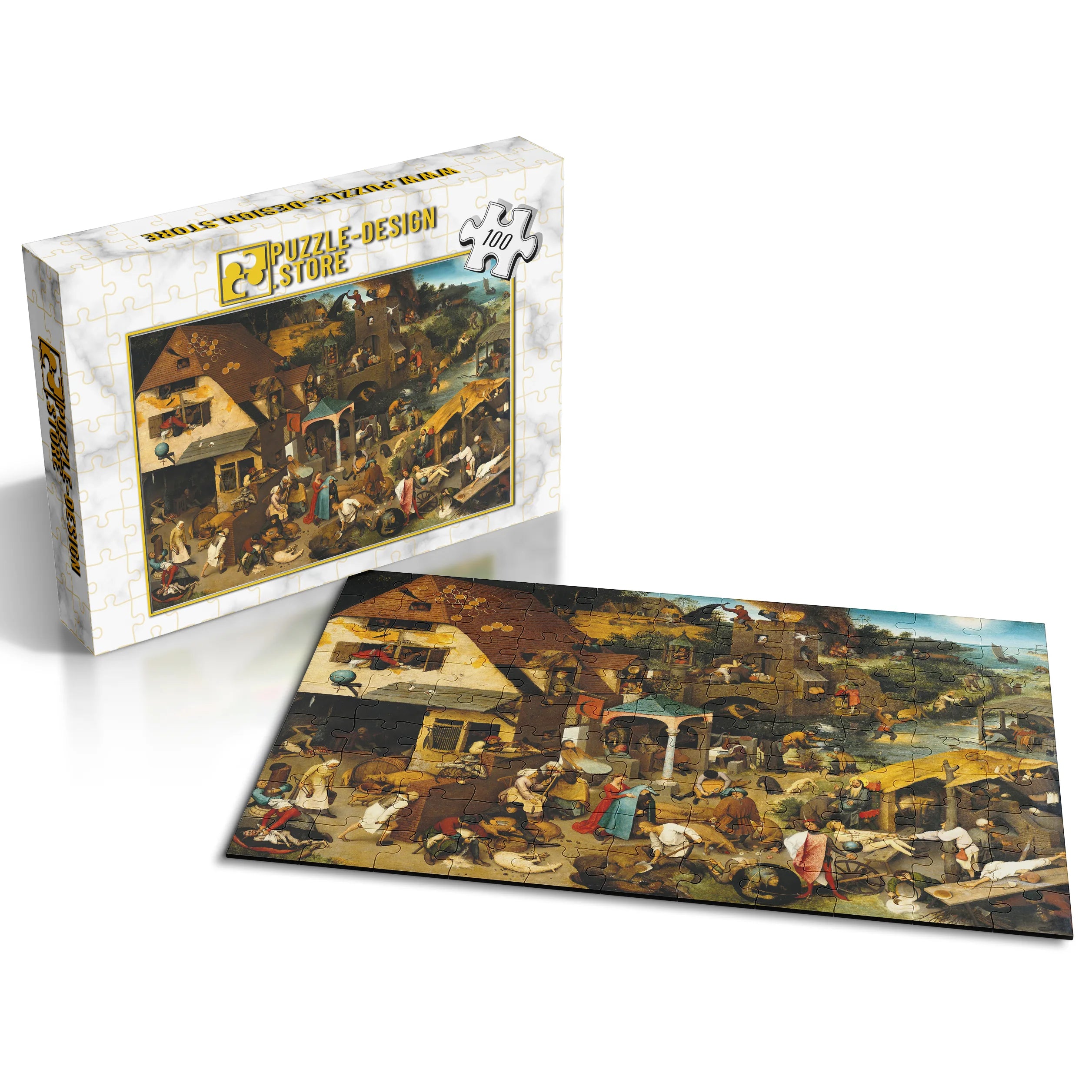 Pieter Bruegel / Niederländische Sprichwörter