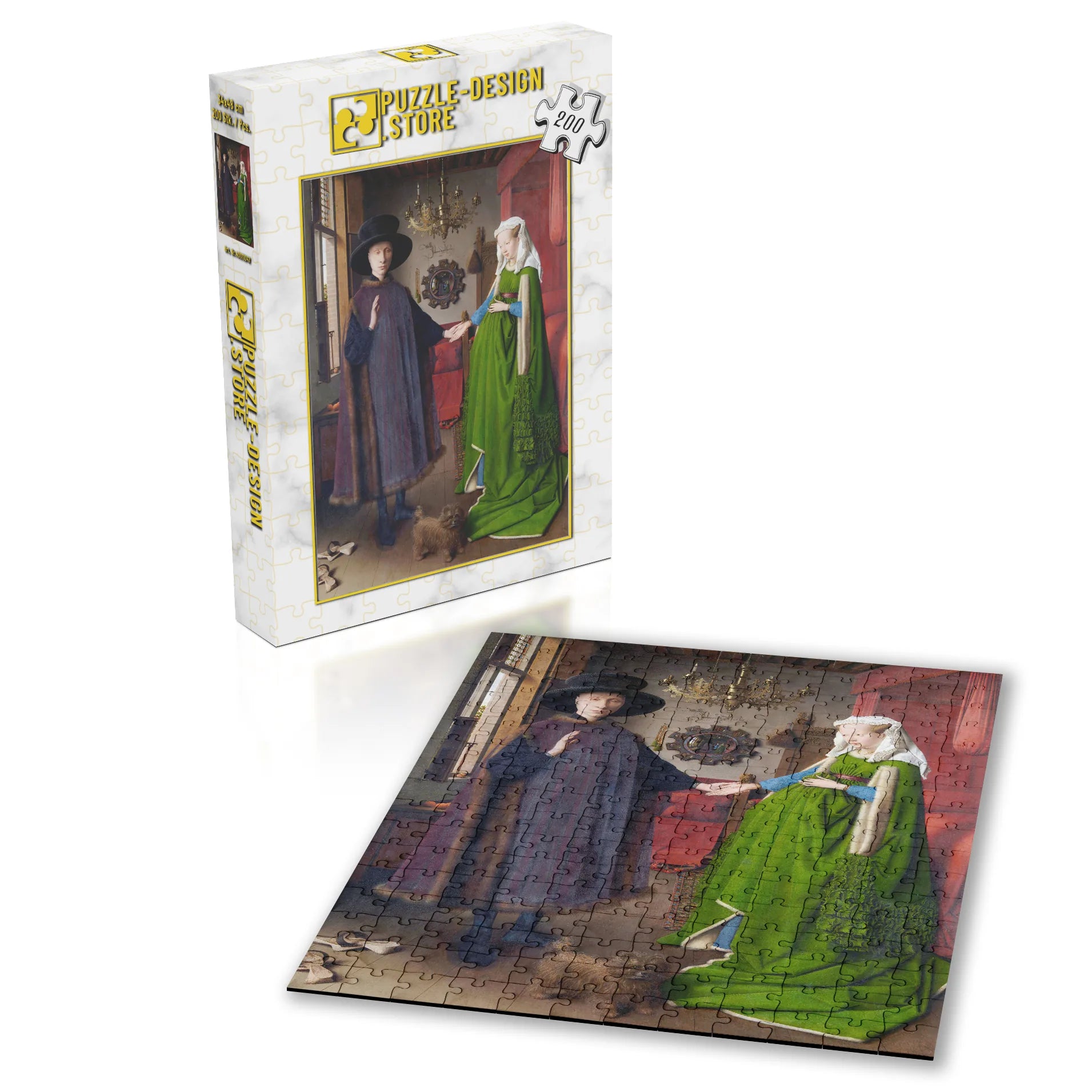 Jan van Eyck / Die Arnolfini-Hochzeit