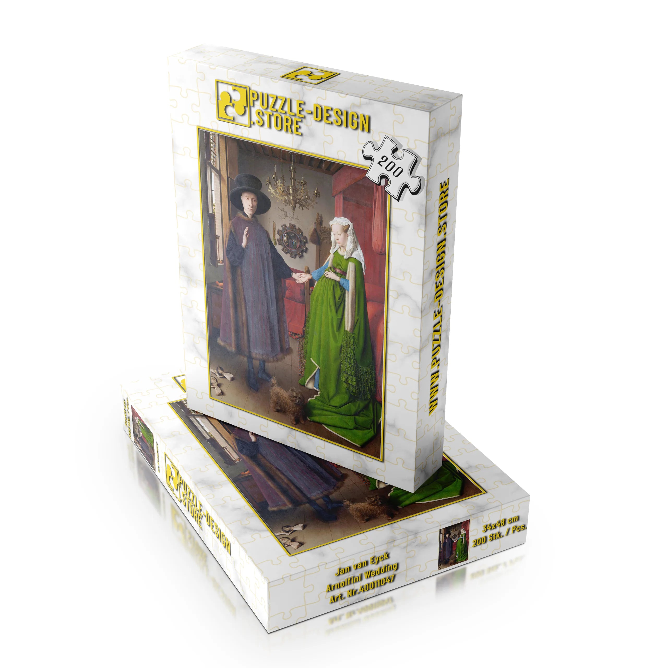 Jan van Eyck / Die Arnolfini-Hochzeit