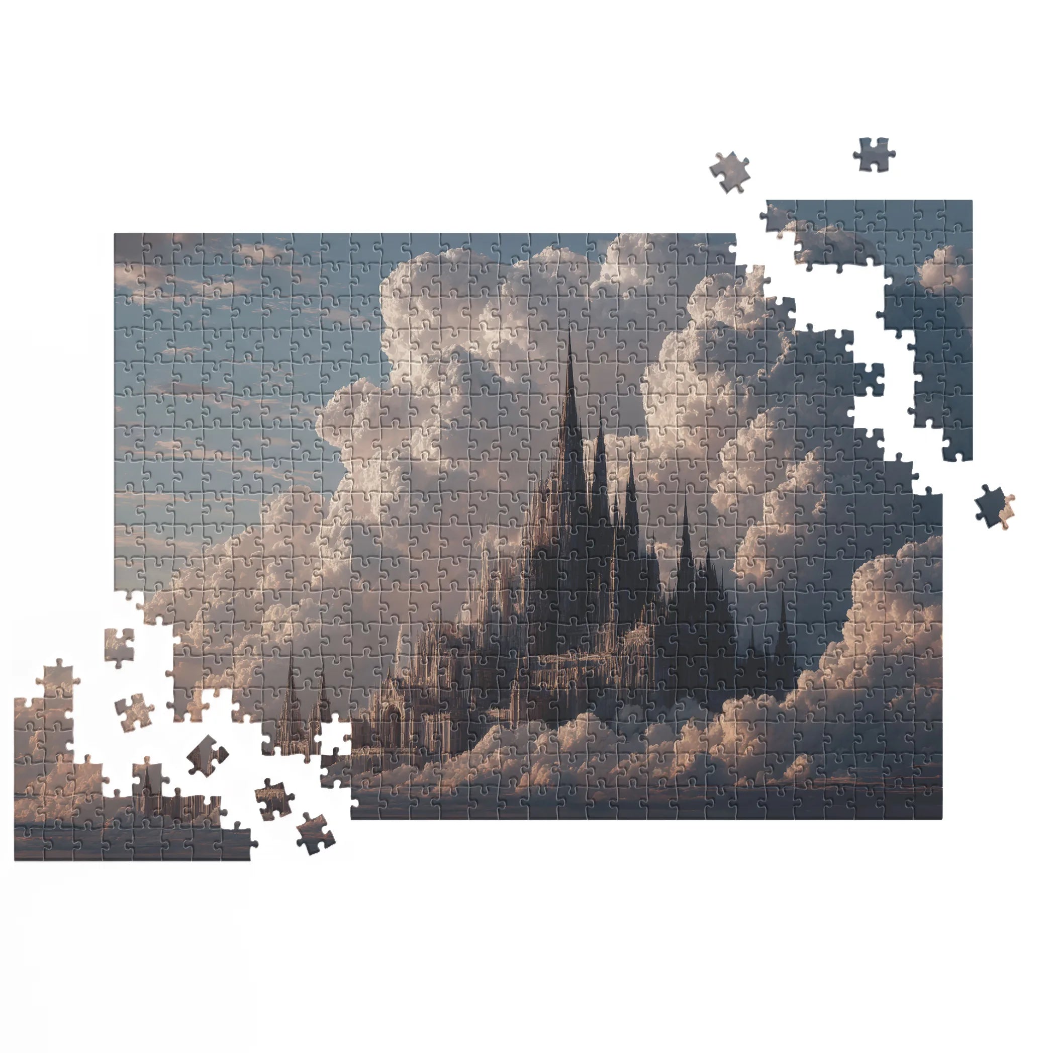 Château vu des nuages