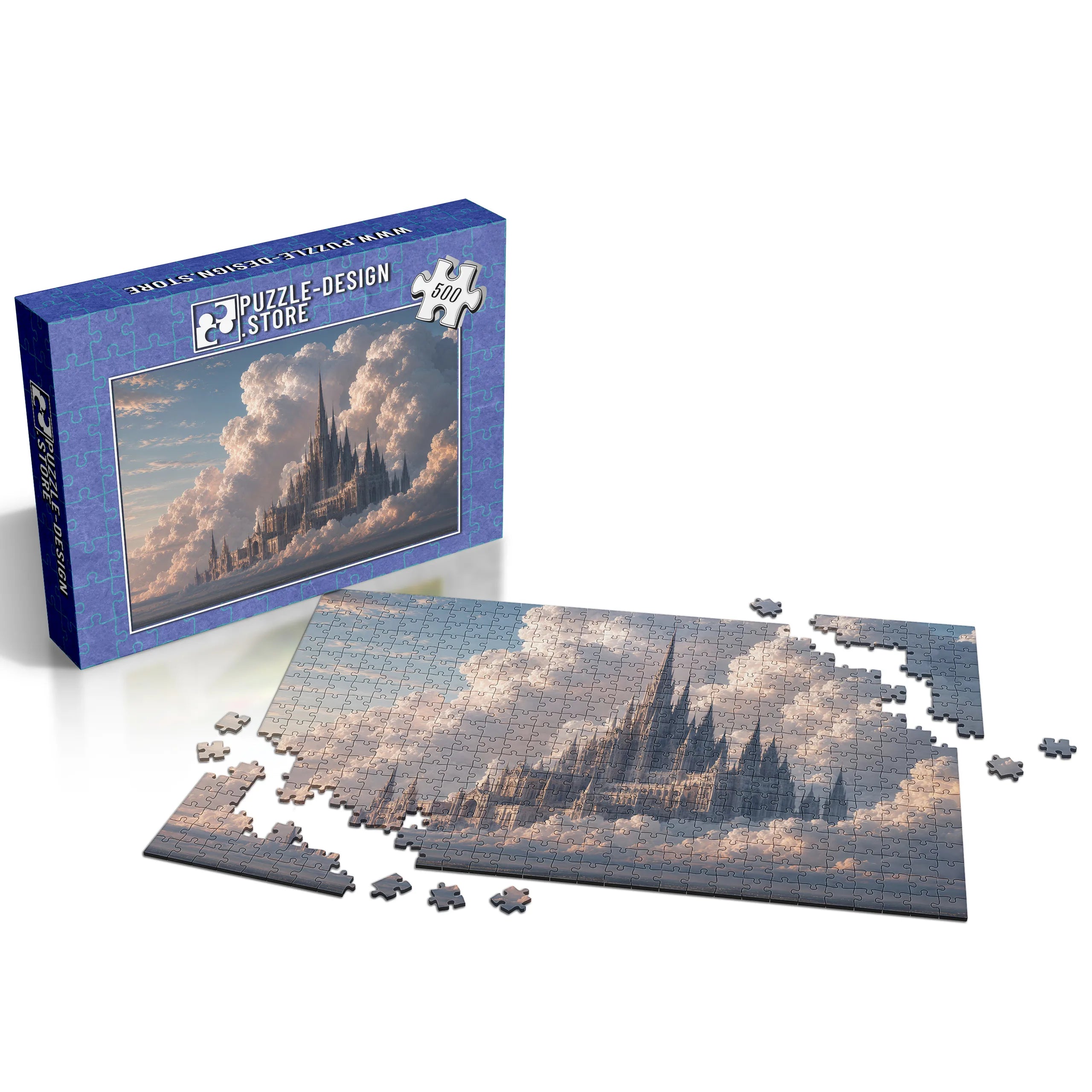 Schloss aus den Wolken