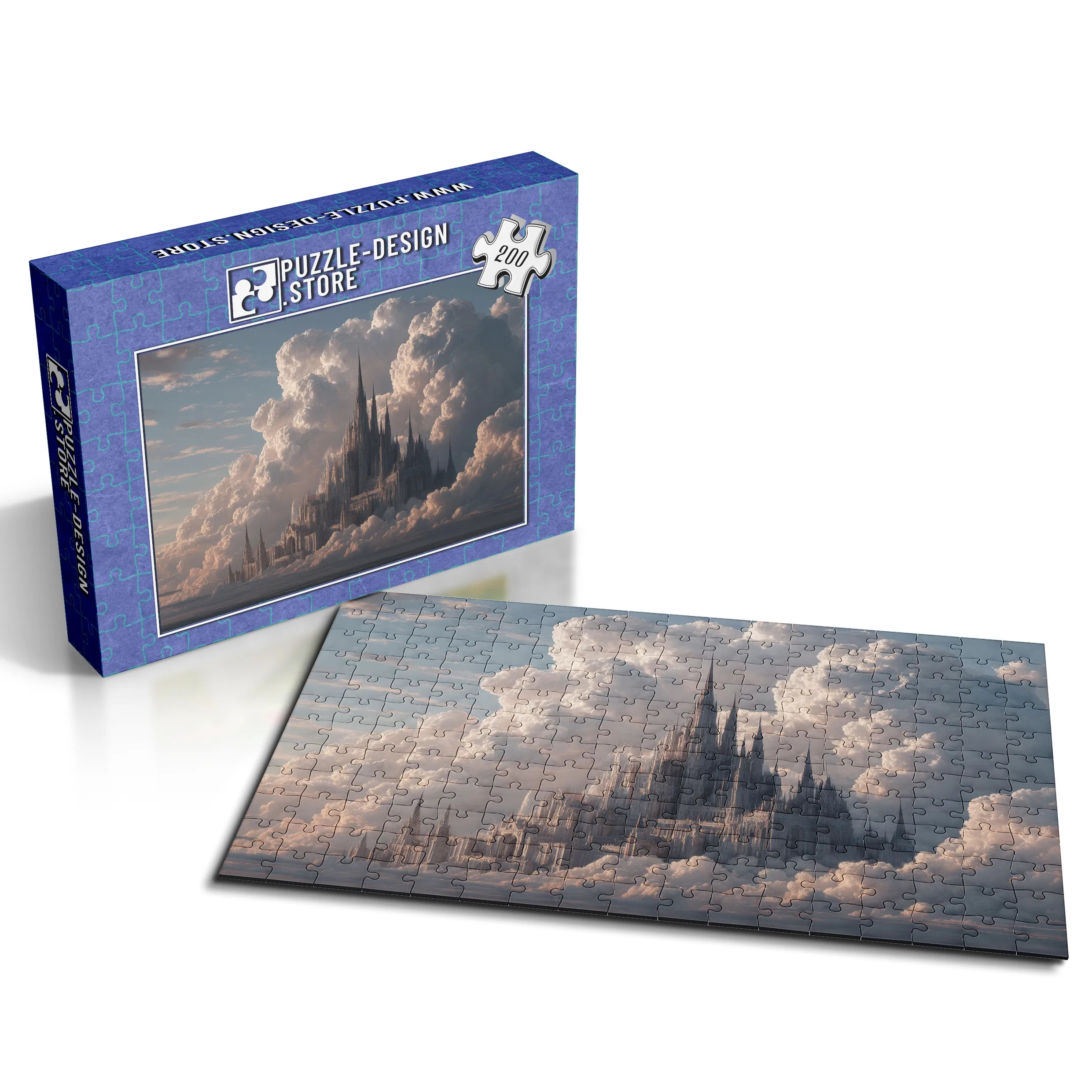 Château vu des nuages