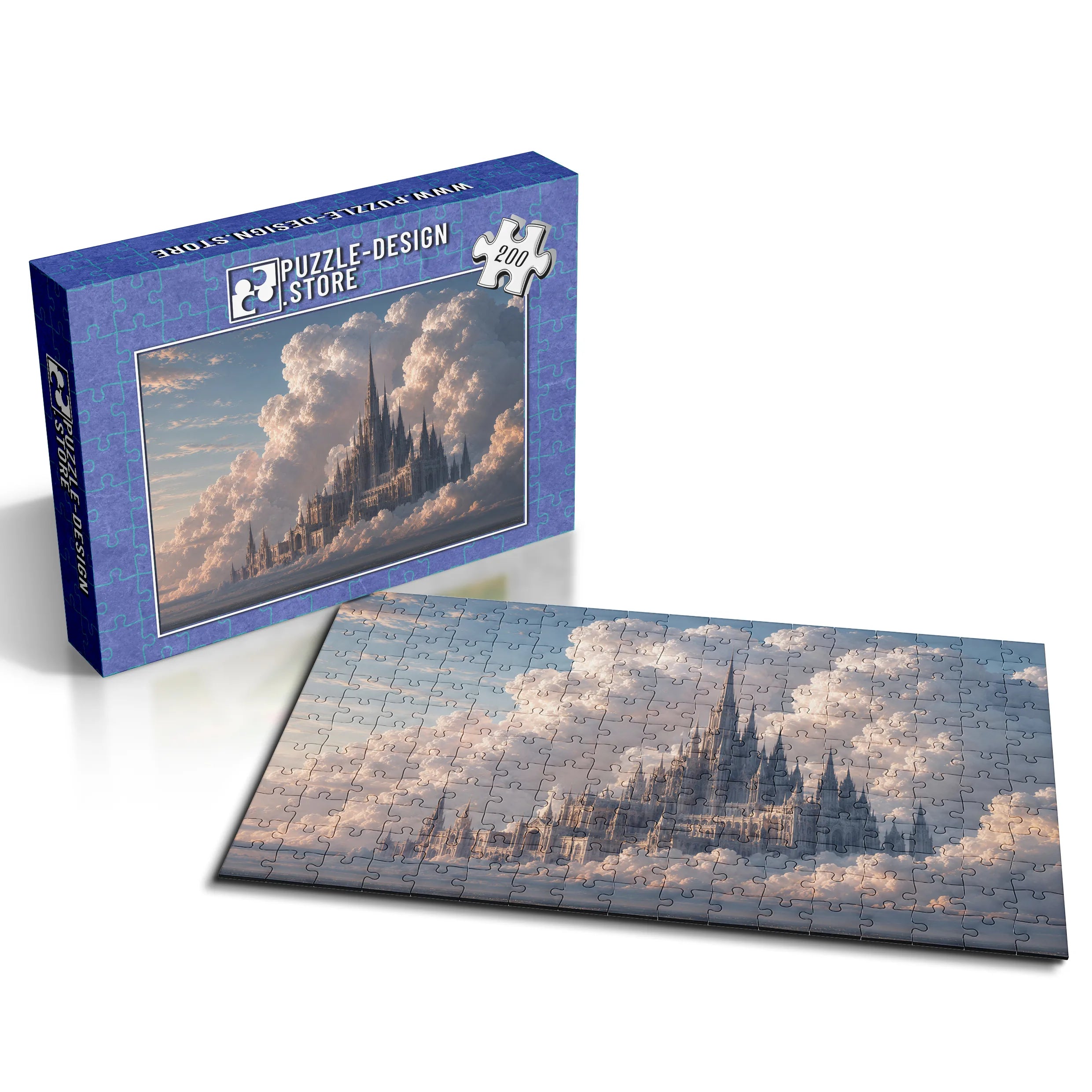 Schloss aus den Wolken