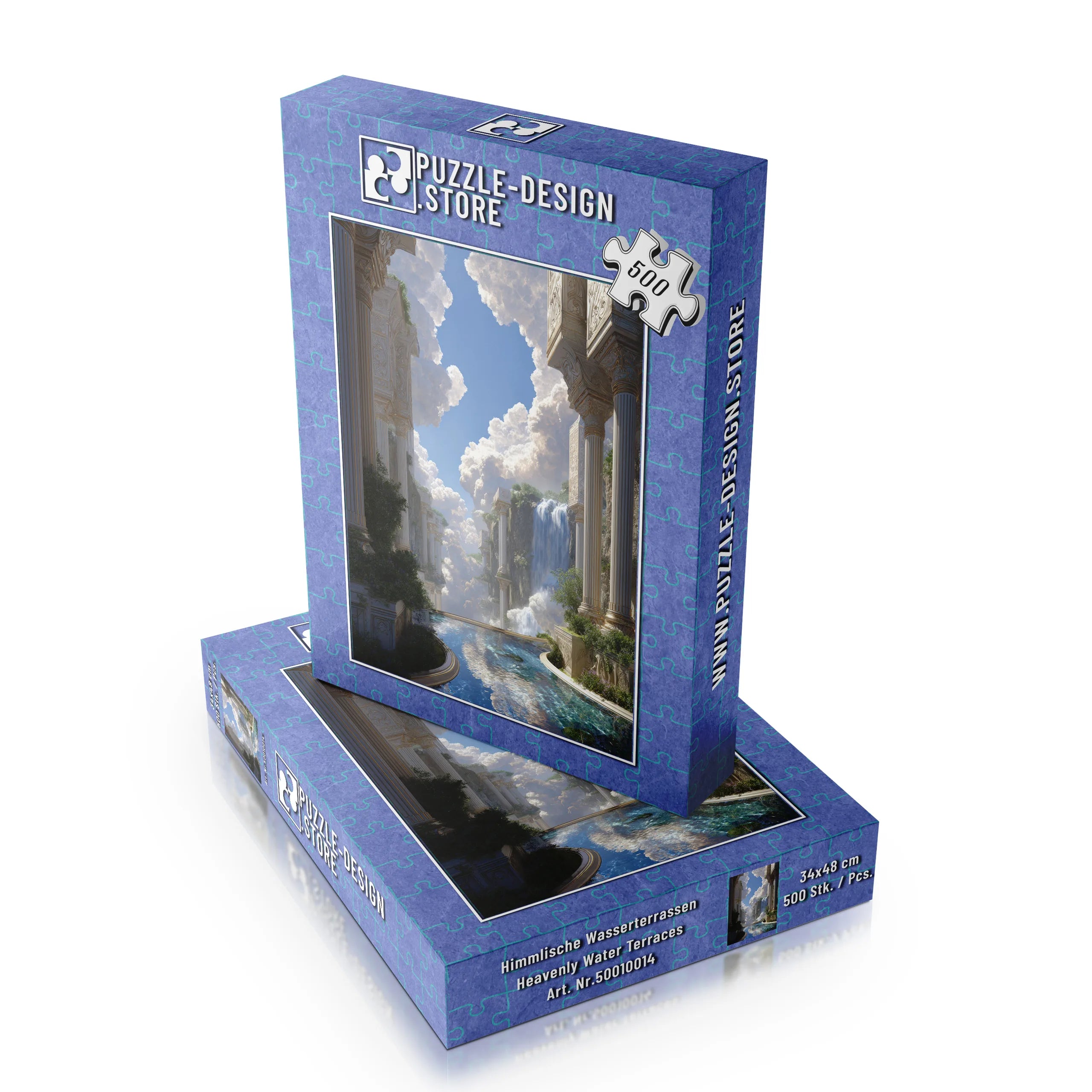 Himmlische Wasserterrassen