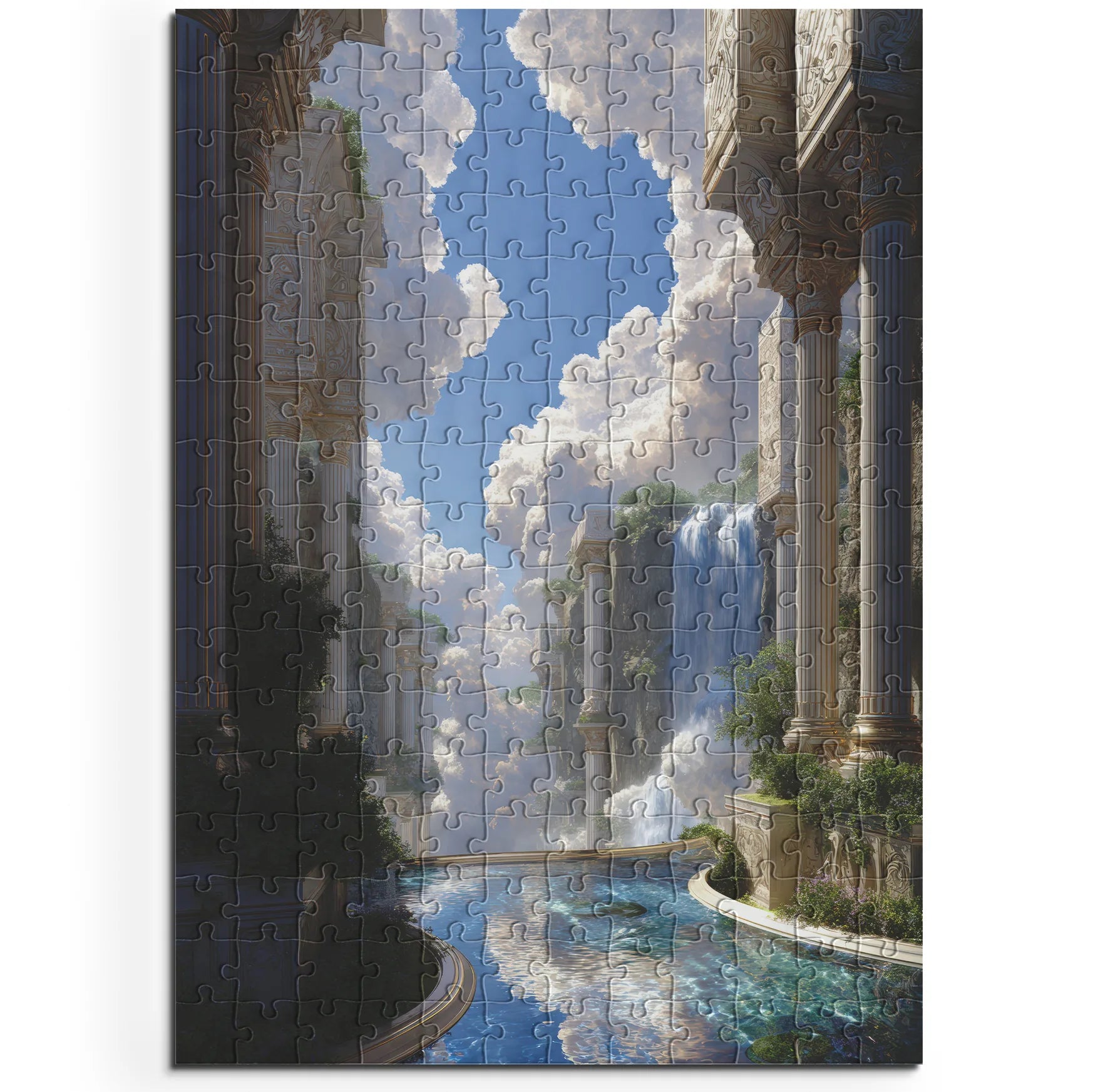 Himmlische Wasserterrassen