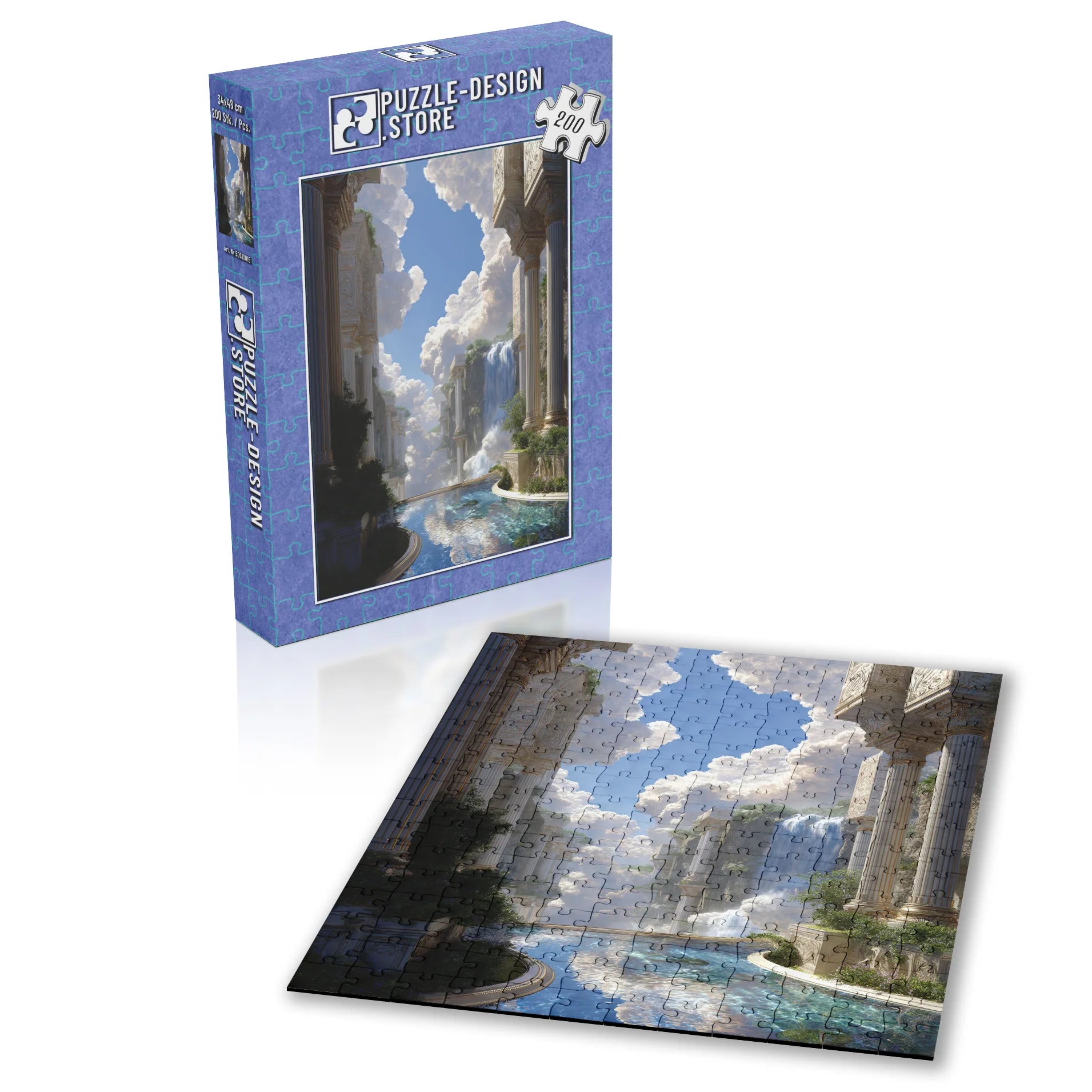 Himmlische Wasserterrassen