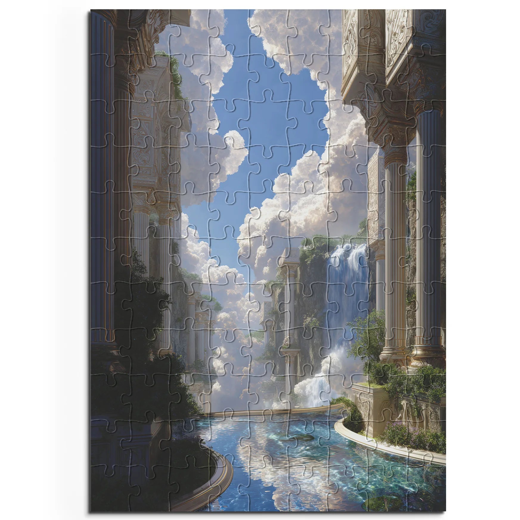 Himmlische Wasserterrassen