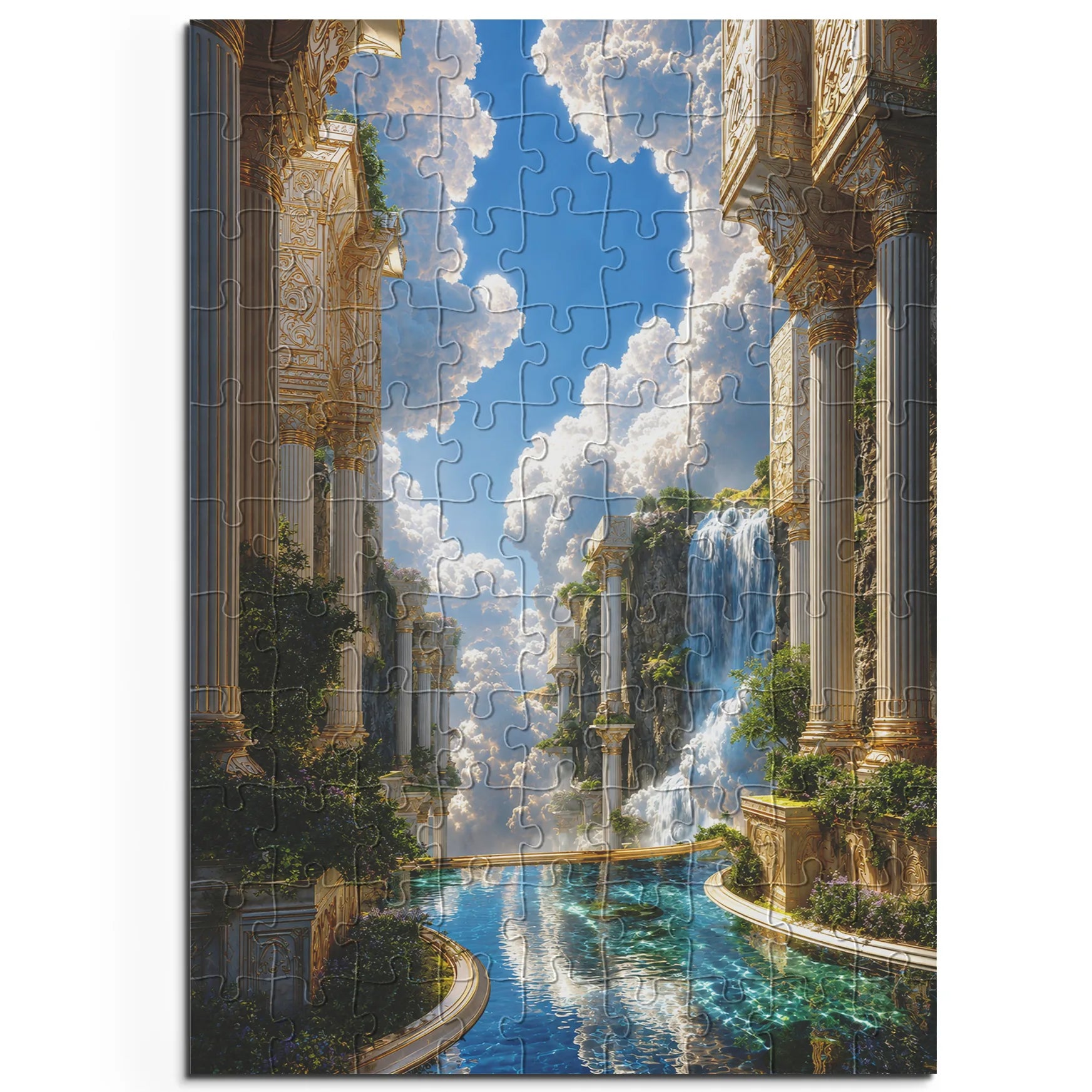 Himmlische Wasserterrassen