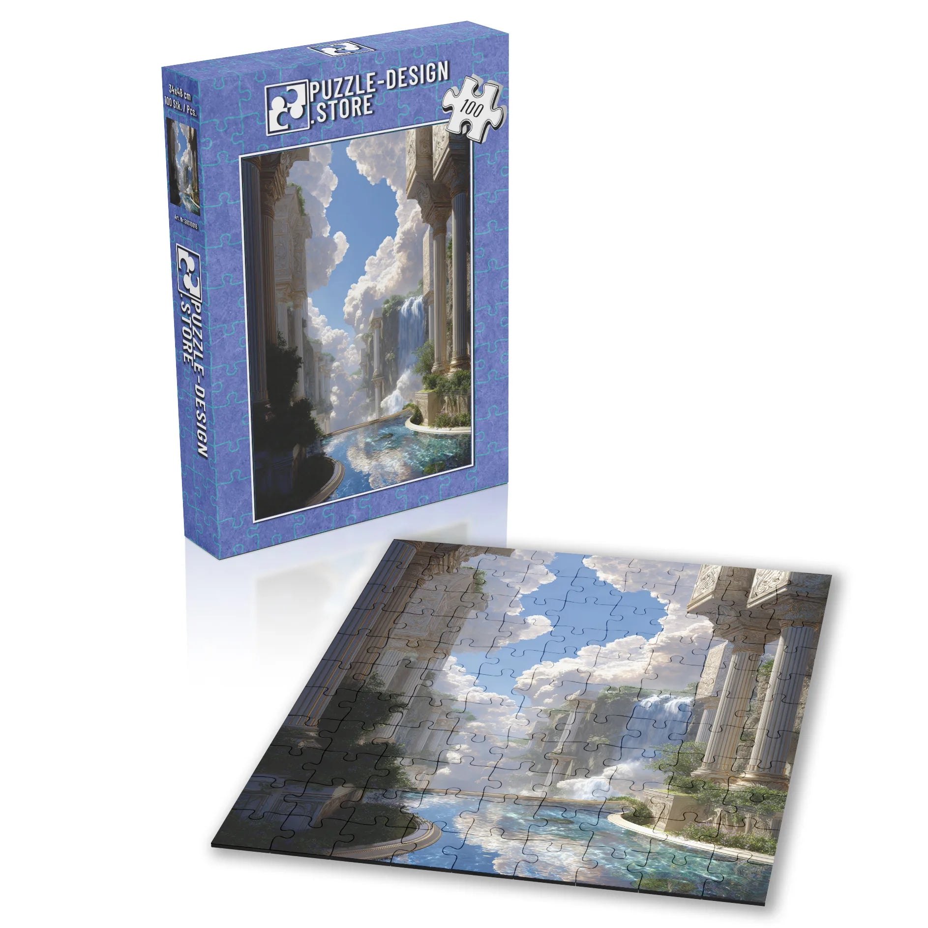 Himmlische Wasserterrassen