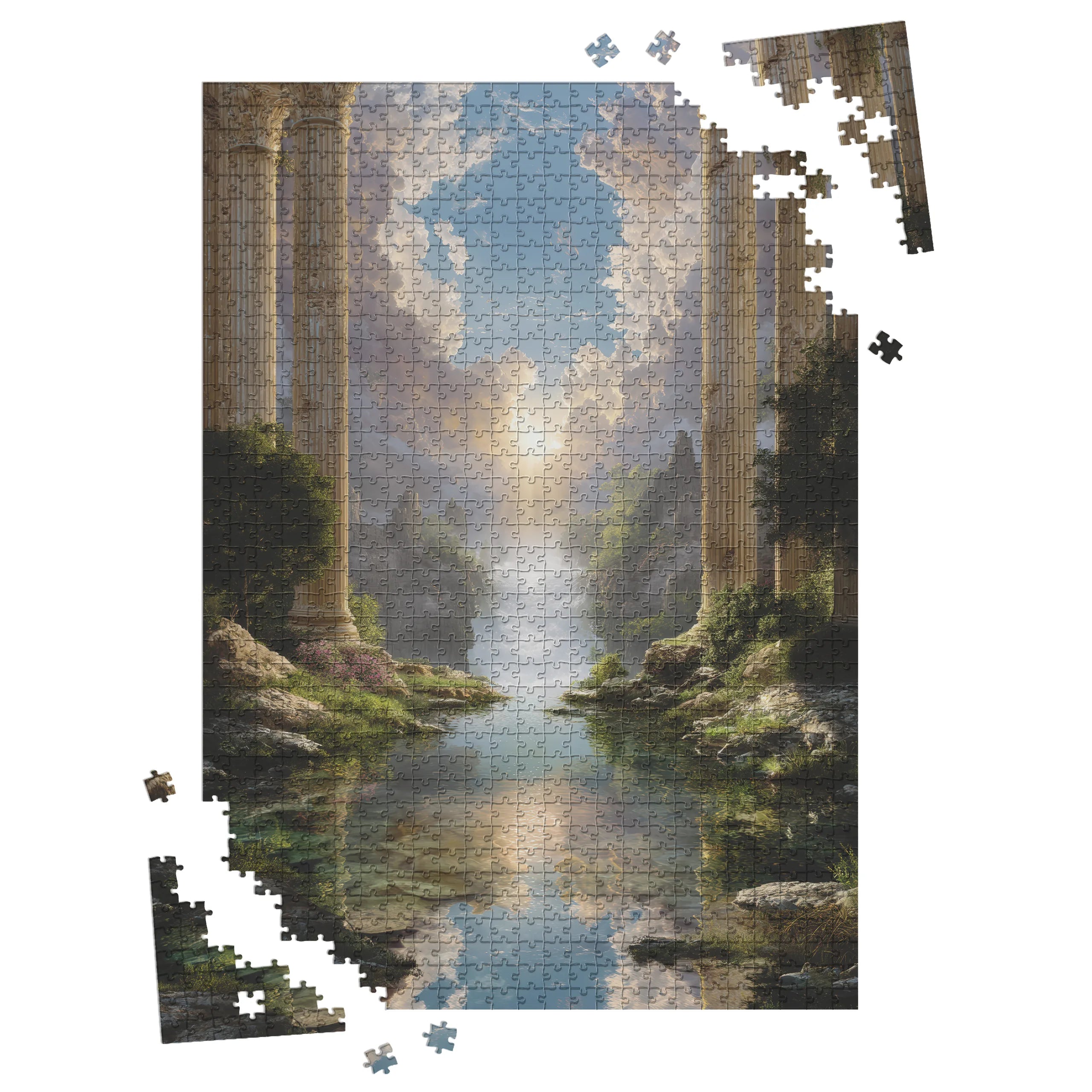 Lever de soleil dans la vallée des dieux