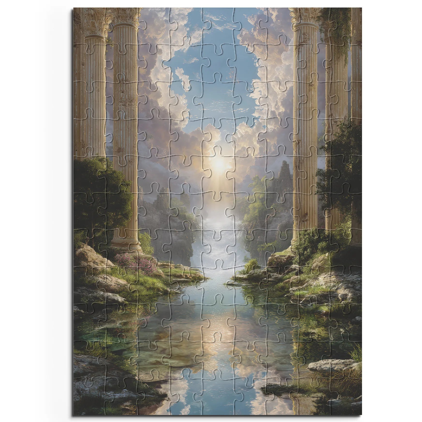 Lever de soleil dans la vallée des dieux