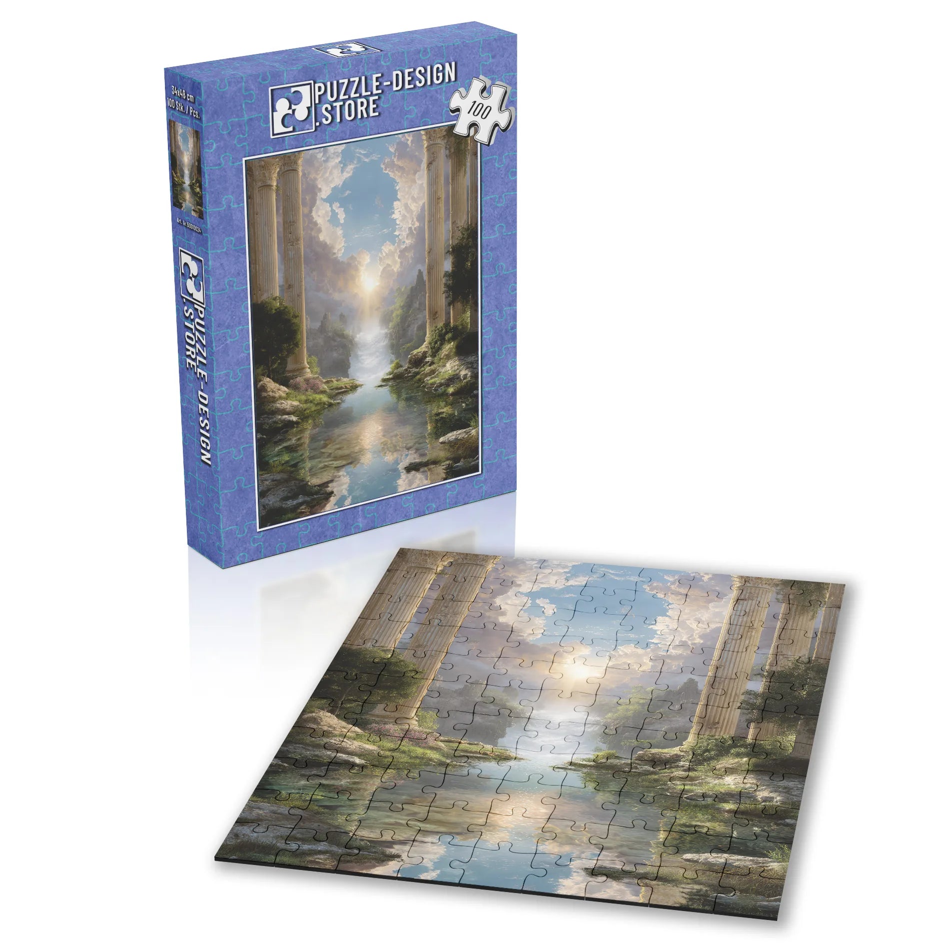 Lever de soleil dans la vallée des dieux