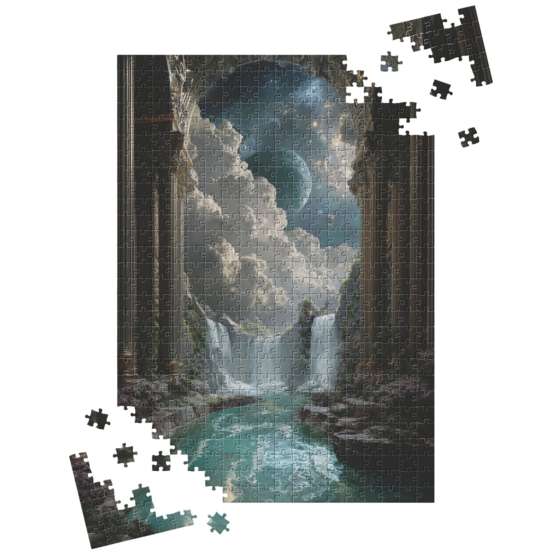 Porte des étoiles vers le cosmos