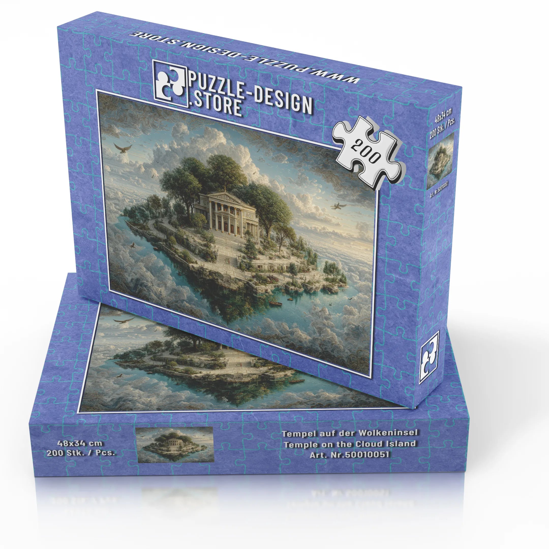 Tempel auf der Wolkeninsel