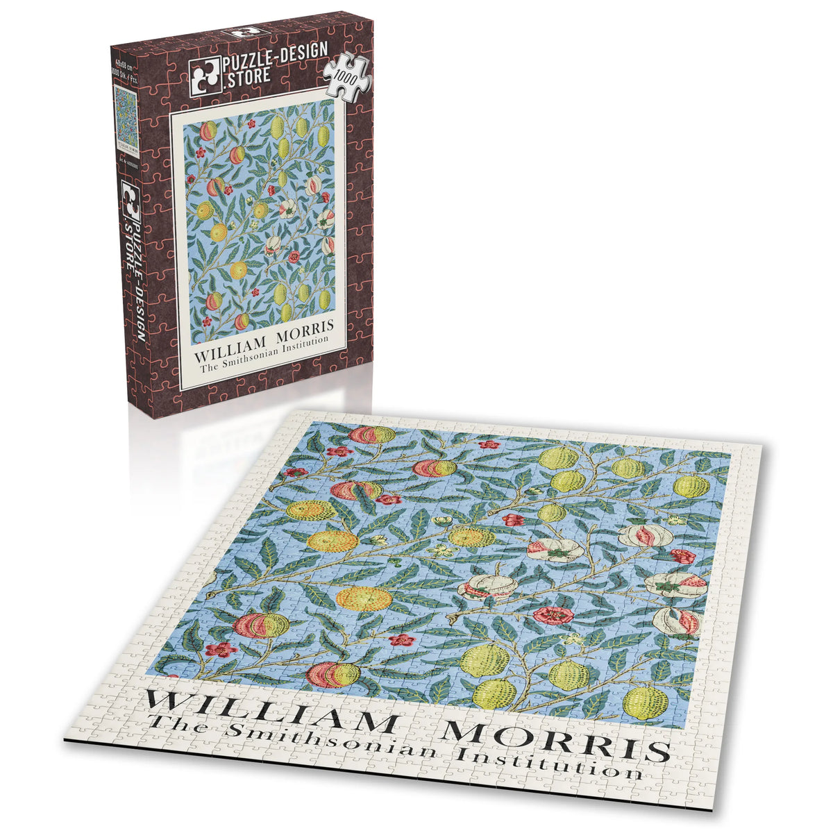 William Morris - Rankenornament in Graphit 002 – 1000 Teile – Ansicht 2