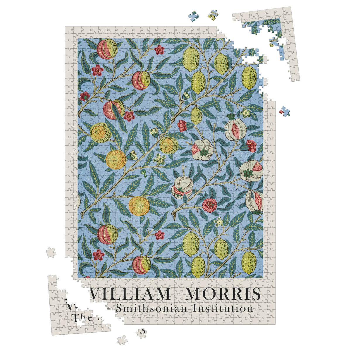 William Morris - Rankenornament in Graphit 002 – 1000 Teile – Ansicht 3