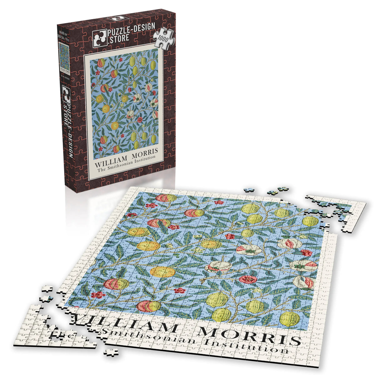William Morris - Rankenornament in Graphit 002 – 1000 Teile – Ansicht 4