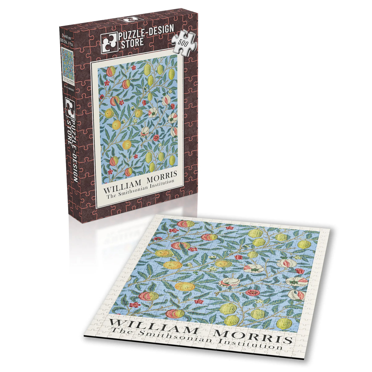 William Morris - Rankenornament in Graphit 002 – 500 Teile – Ansicht 2