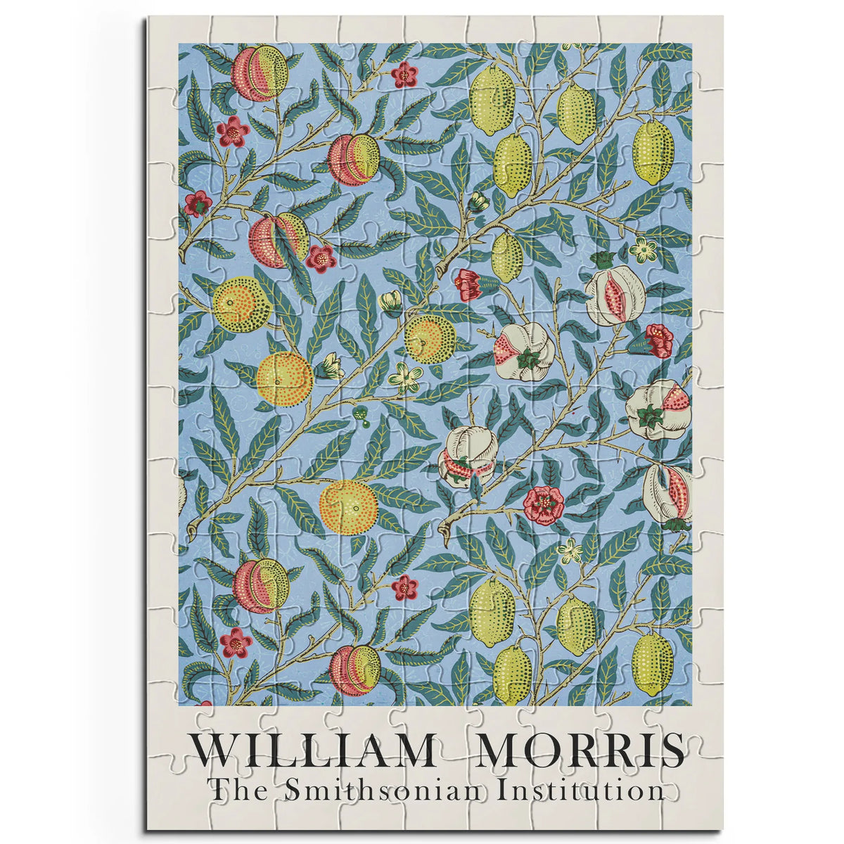 William Morris - Rankenornament in Graphit 002 – 100 Teile – Ansicht 1