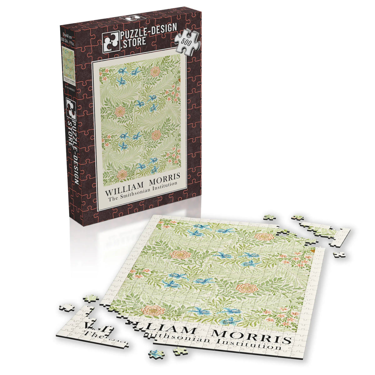 William Morris - TextilblÃ¼ten in Gold 003 – 500 Teile – Ansicht 4