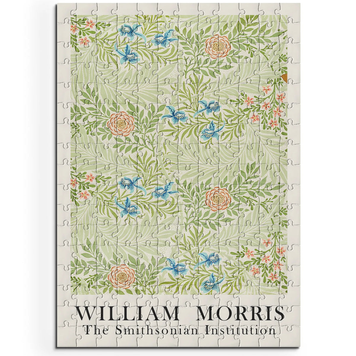 William Morris - TextilblÃ¼ten in Gold 003 – 200 Teile – Ansicht 1