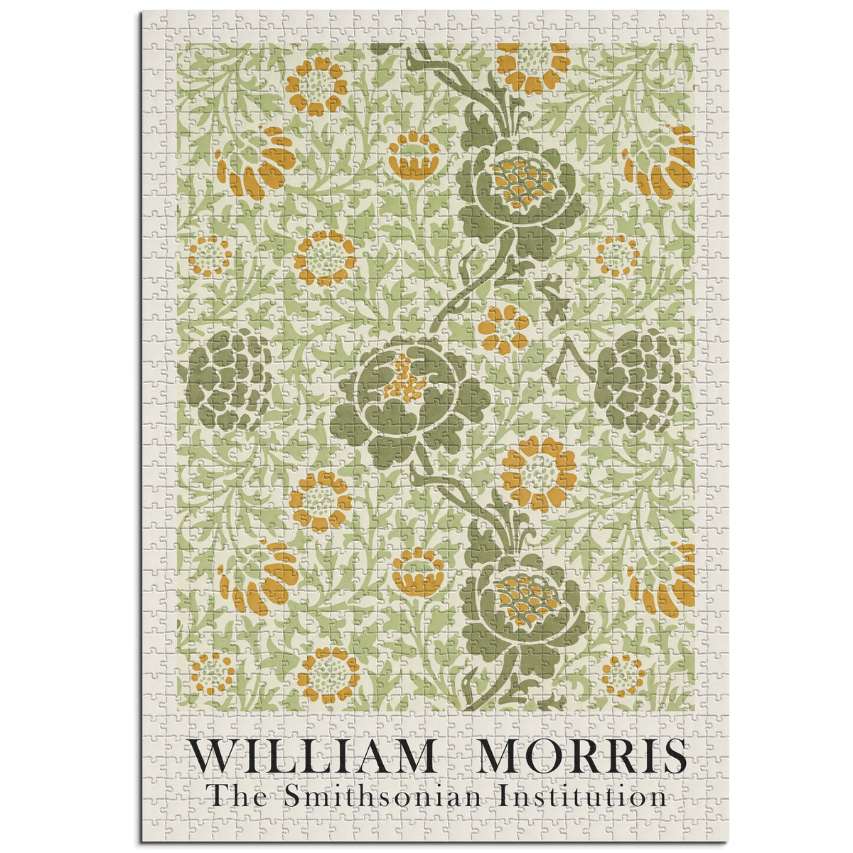 William Morris - Laubwerk in Gold 004 – 1000 Teile – Ansicht 1