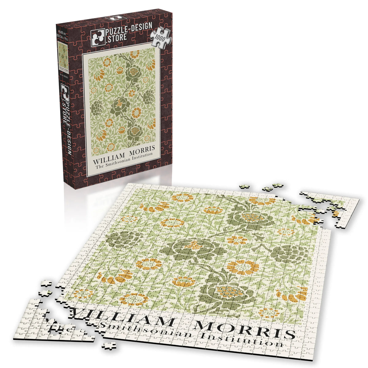William Morris - Laubwerk in Gold 004 – 1000 Teile – Ansicht 4