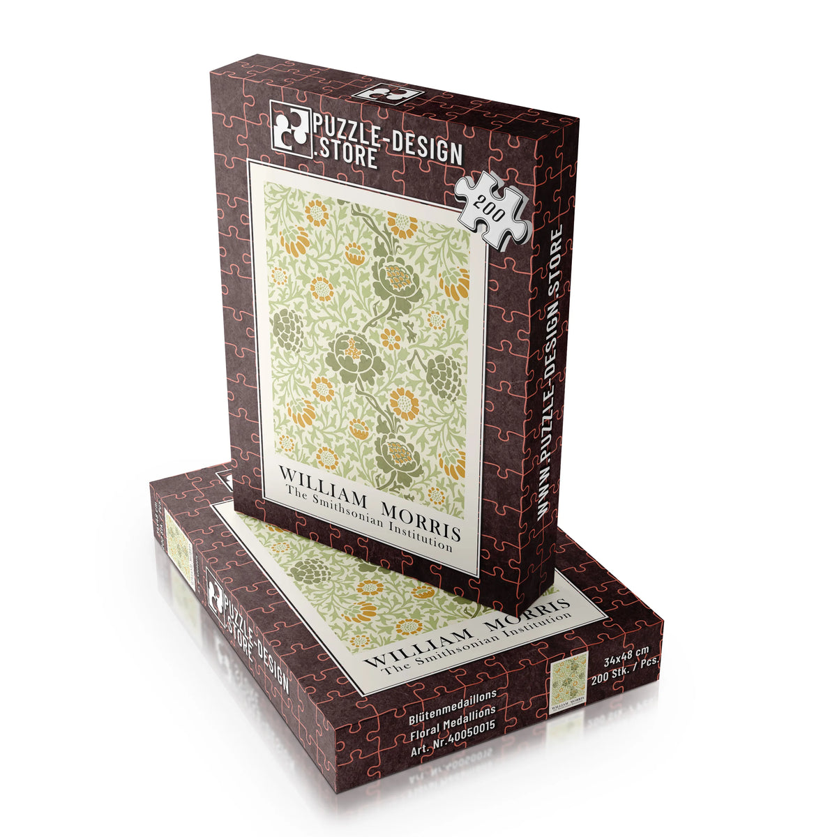 William Morris - Laubwerk in Gold 004 – 200 Teile – Ansicht 4