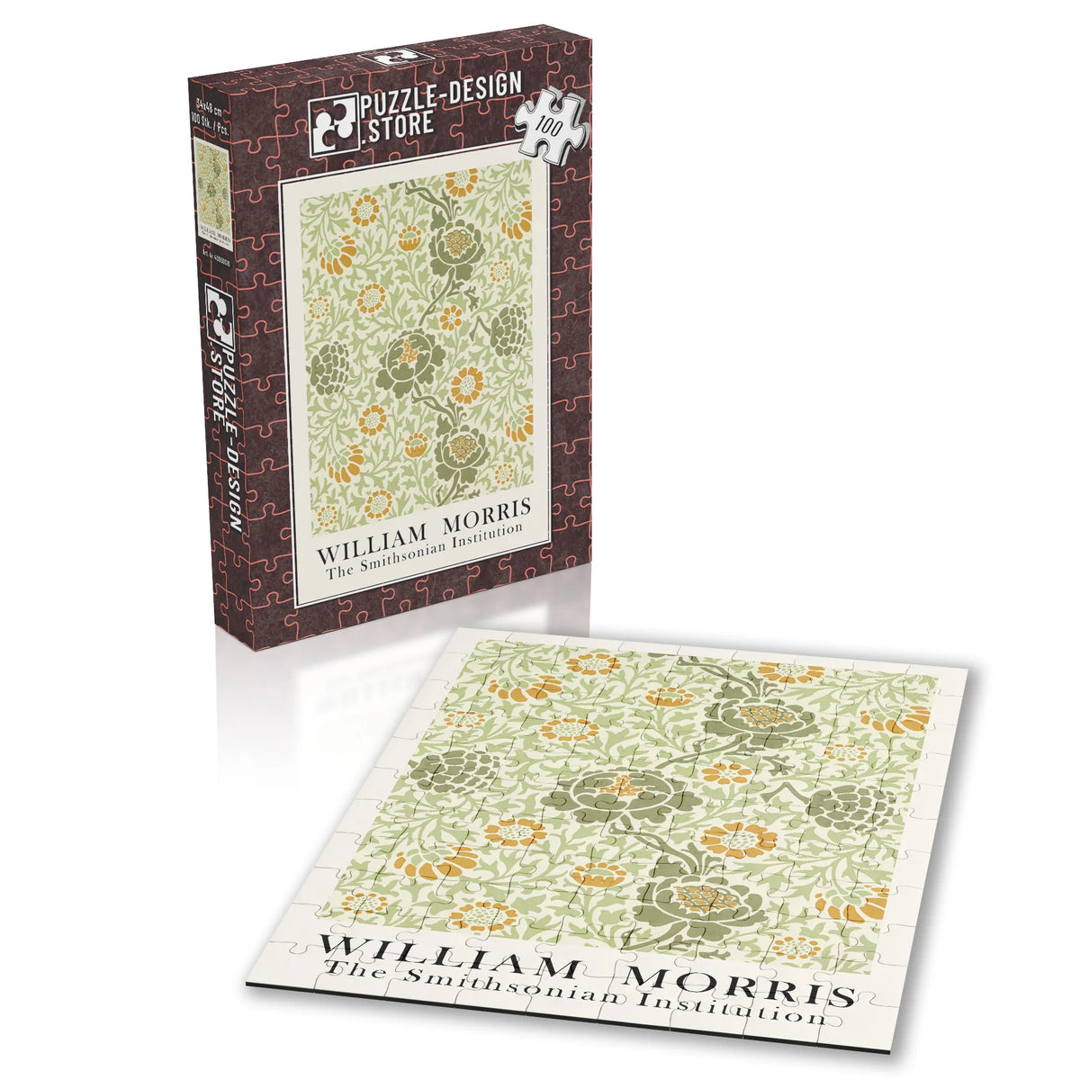 William Morris - Laubwerk in Gold 004 – 100 Teile – Ansicht 2