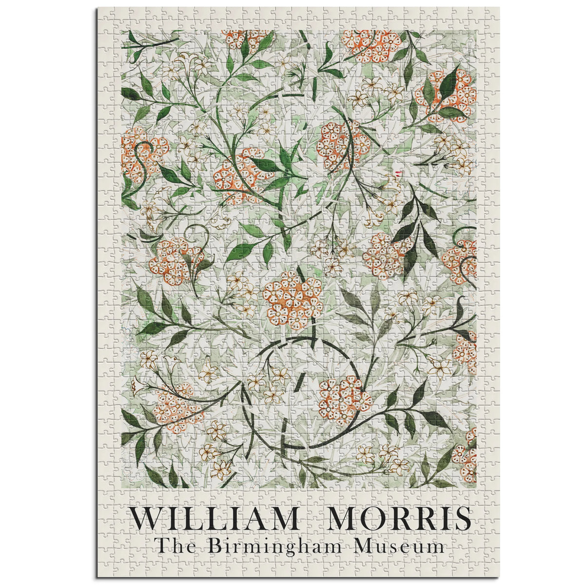 William Morris - BlÃ¼tenranken in Elfenbein 005 – 1000 Teile – Ansicht 1