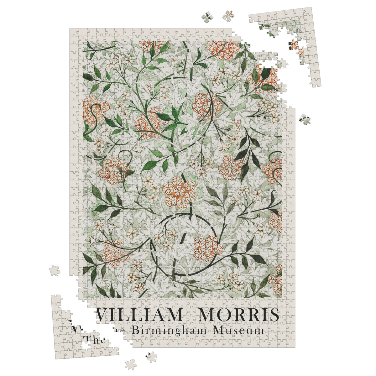 William Morris - BlÃ¼tenranken in Elfenbein 005 – 1000 Teile – Ansicht 3